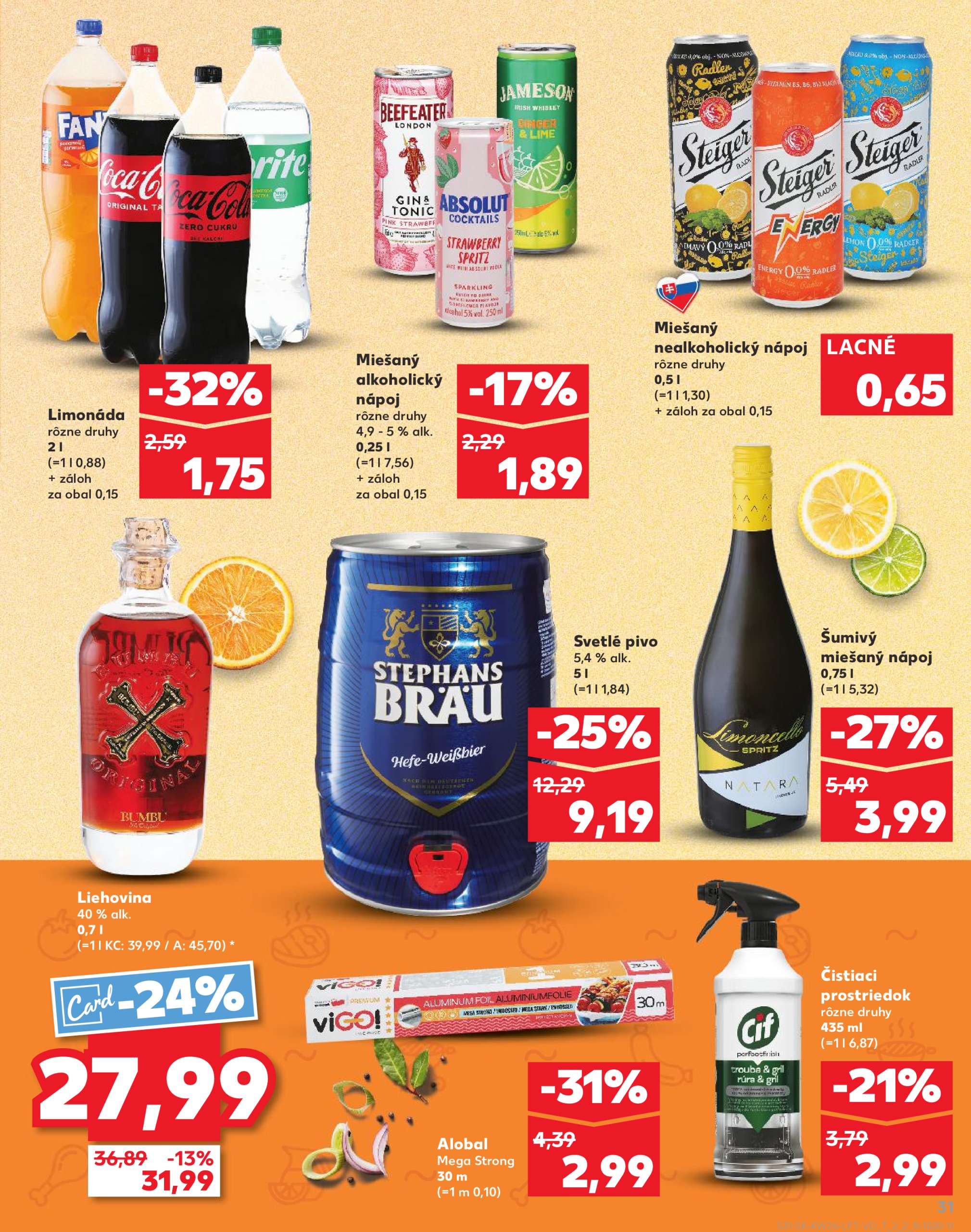kaufland - Leták Kaufland platný od 26.06. do 02.07. - page: 31 kaufland - Leták Kaufland platný od 26.06. do 02.07. - page: 31