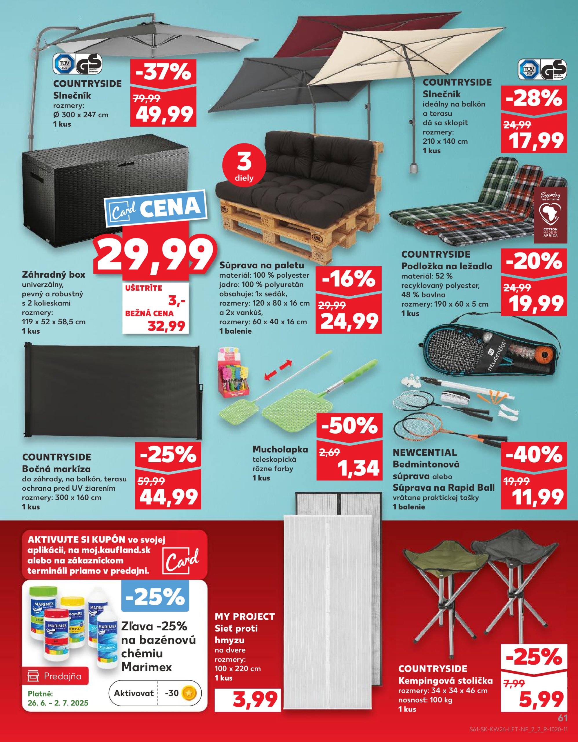 kaufland - Leták Kaufland platný od 26.06. do 02.07. - page: 61 kaufland - Leták Kaufland platný od 26.06. do 02.07. - page: 61
