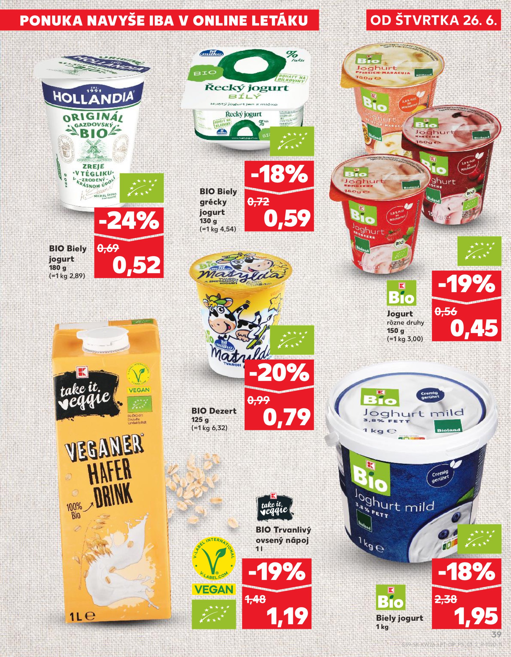 kaufland - Leták Kaufland platný od 26.06. do 02.07. - page: 39 kaufland - Leták Kaufland platný od 26.06. do 02.07. - page: 39