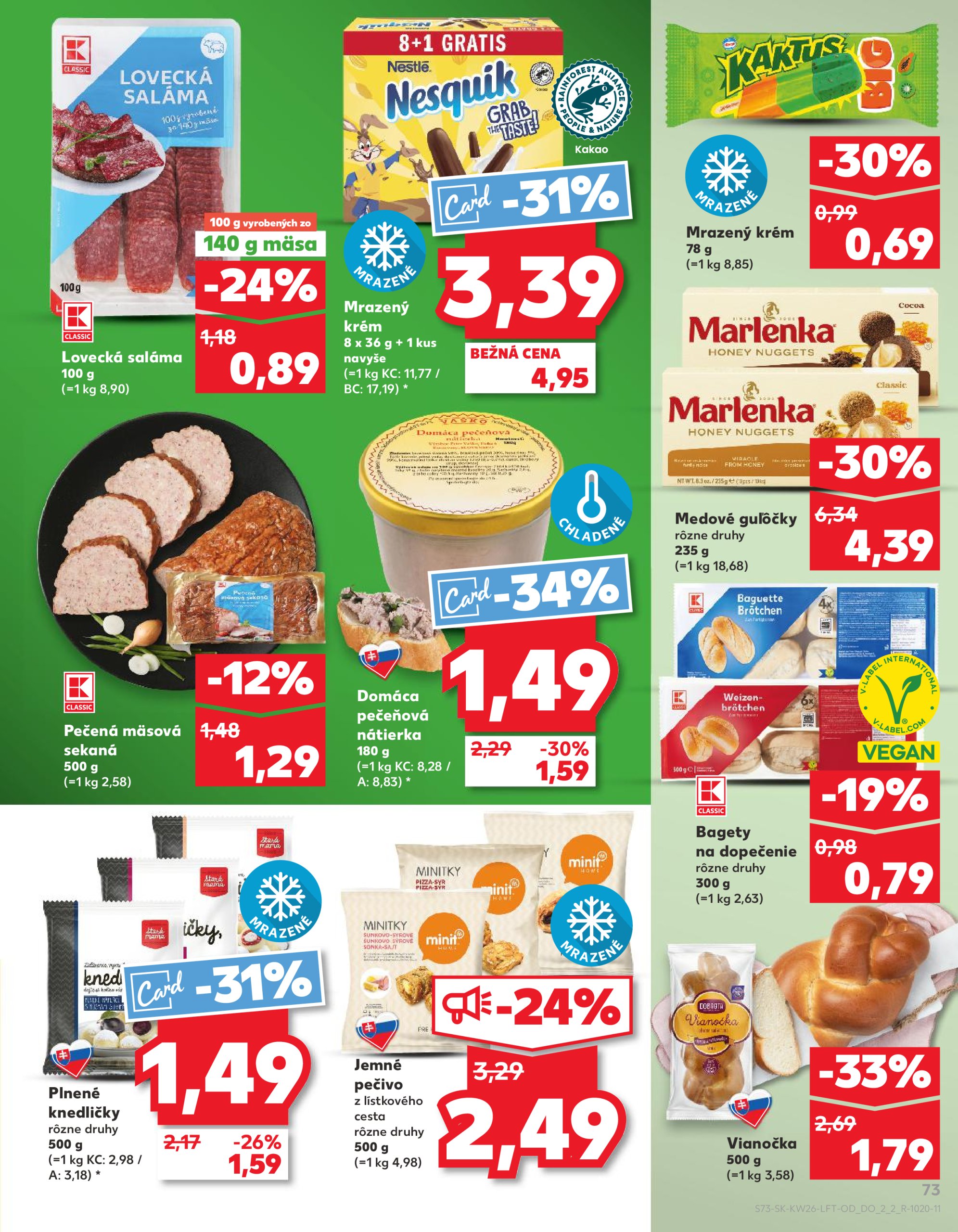 kaufland - Leták Kaufland platný od 26.06. do 02.07. - page: 73 kaufland - Leták Kaufland platný od 26.06. do 02.07. - page: 73