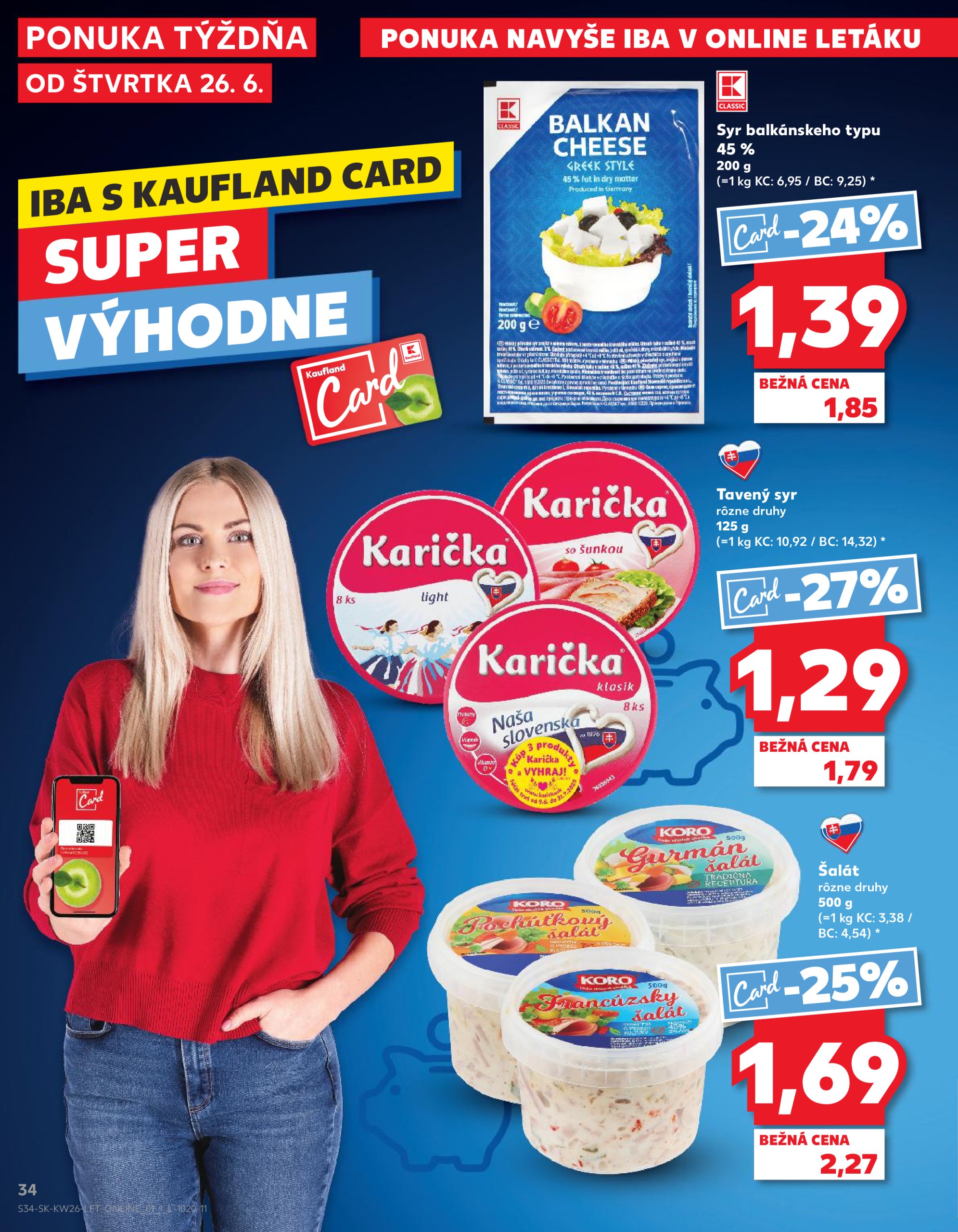 kaufland - Leták Kaufland platný od 26.06. do 02.07. - page: 34 kaufland - Leták Kaufland platný od 26.06. do 02.07. - page: 34