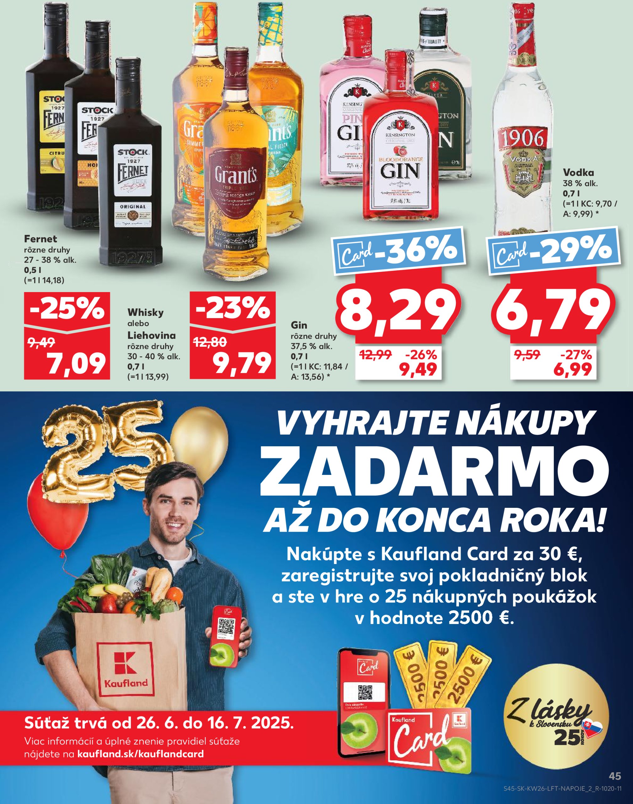 kaufland - Leták Kaufland platný od 26.06. do 02.07. - page: 45 kaufland - Leták Kaufland platný od 26.06. do 02.07. - page: 45