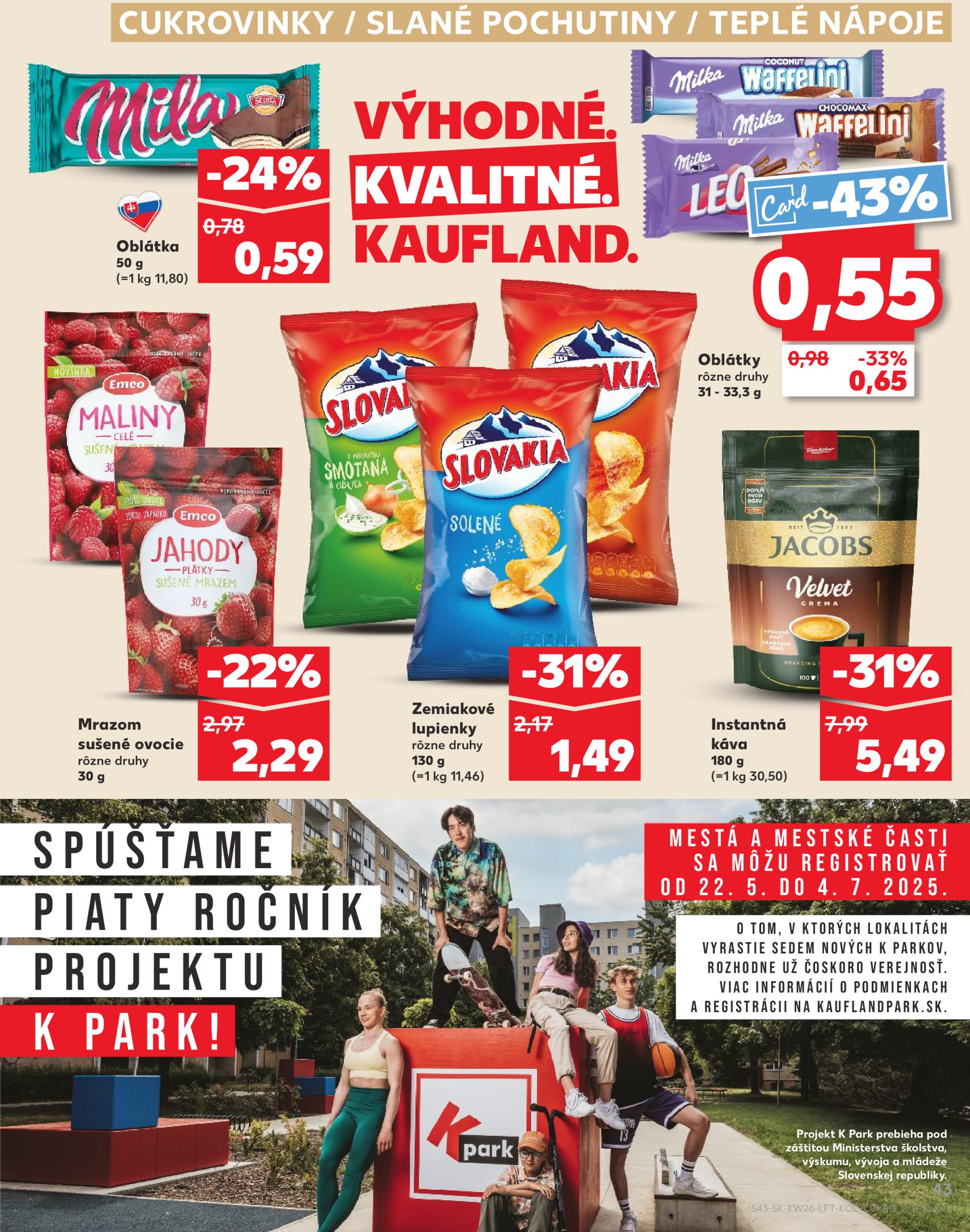 kaufland - Leták Kaufland platný od 26.06. do 02.07. - page: 43 kaufland - Leták Kaufland platný od 26.06. do 02.07. - page: 43