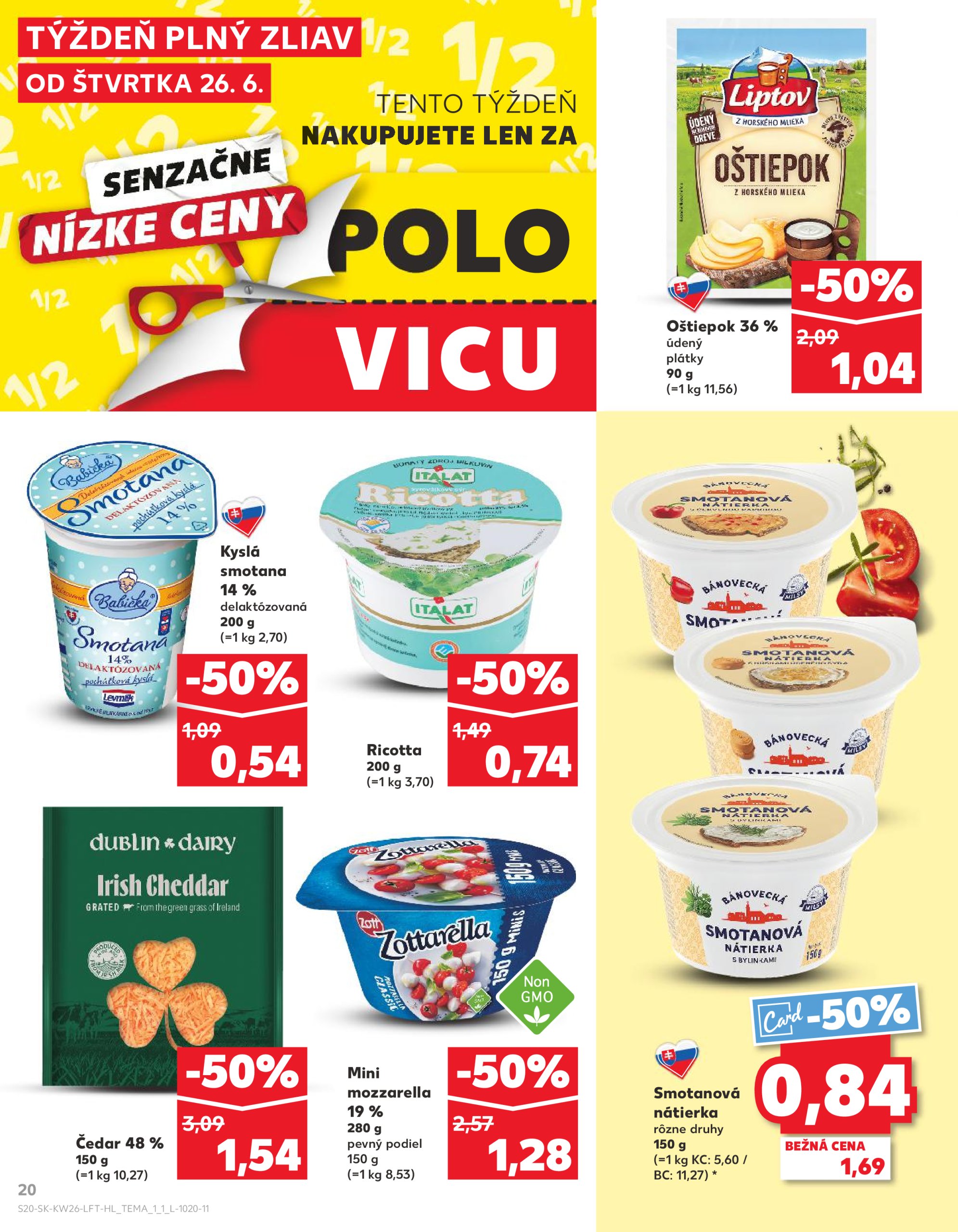 kaufland - Leták Kaufland platný od 26.06. do 02.07. - page: 20 kaufland - Leták Kaufland platný od 26.06. do 02.07. - page: 20