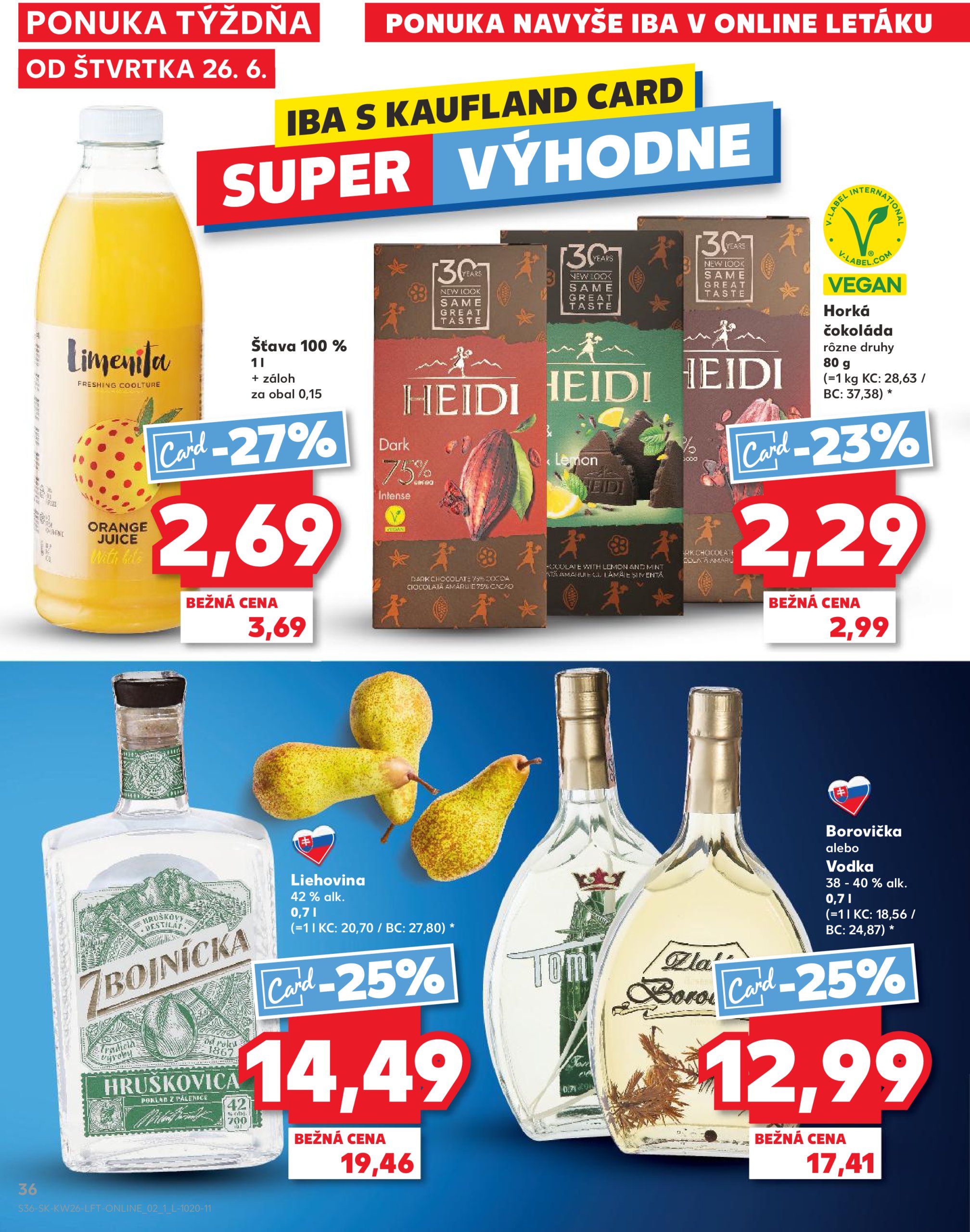 kaufland - Leták Kaufland platný od 26.06. do 02.07. - page: 36 kaufland - Leták Kaufland platný od 26.06. do 02.07. - page: 36