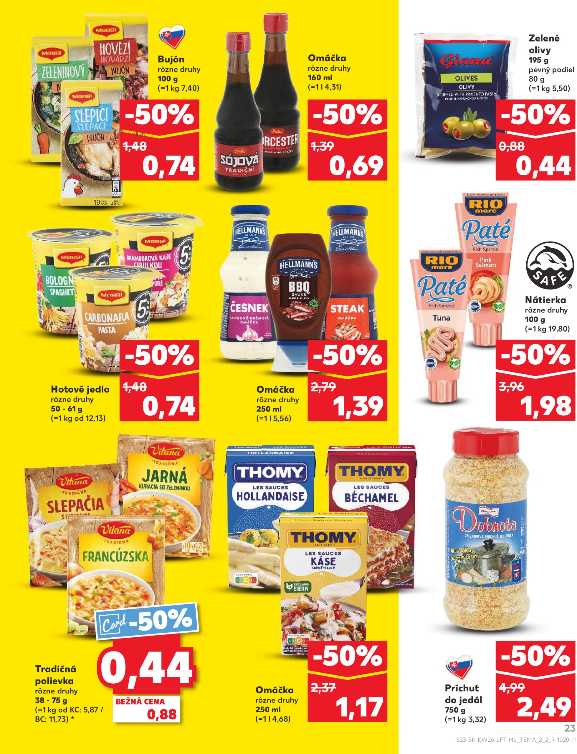 kaufland - Leták Kaufland platný od 26.06. do 02.07. - page: 23 kaufland - Leták Kaufland platný od 26.06. do 02.07. - page: 23