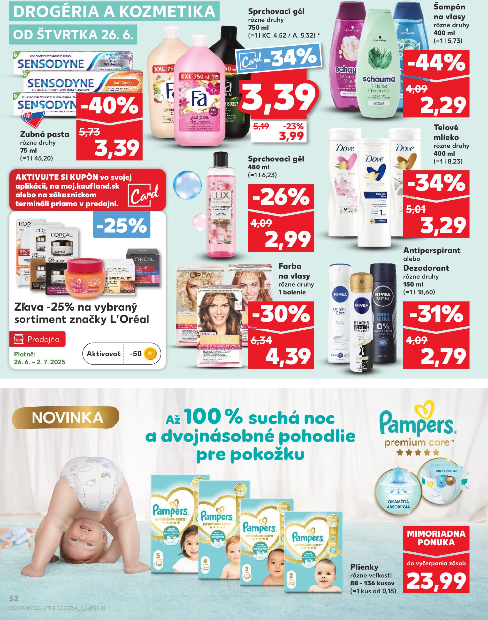 kaufland - Leták Kaufland platný od 26.06. do 02.07. - page: 52 kaufland - Leták Kaufland platný od 26.06. do 02.07. - page: 52