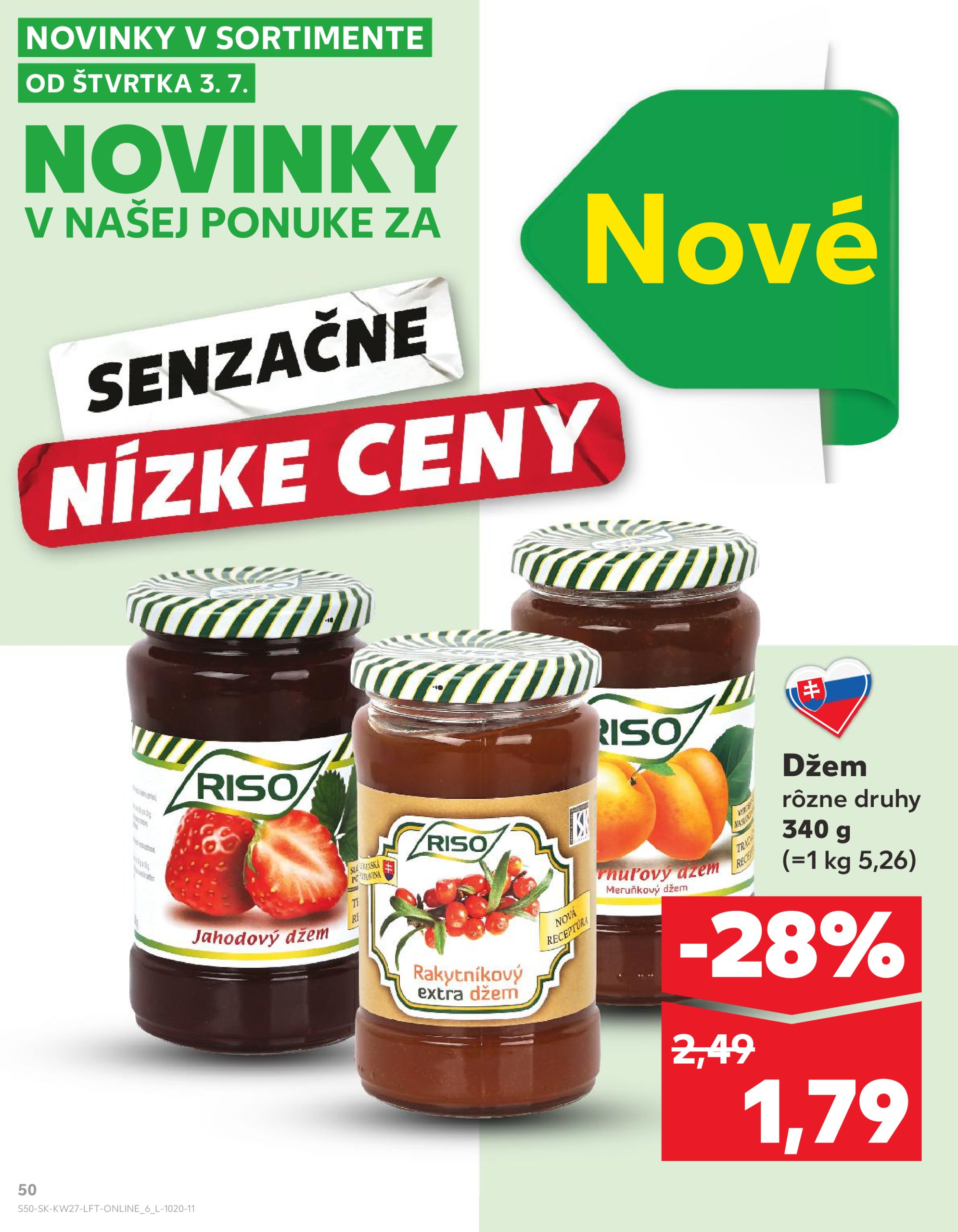 kaufland - Leták Kaufland platný od 03.07. do 09.07. - page: 50 kaufland - Leták Kaufland platný od 03.07. do 09.07. - page: 50