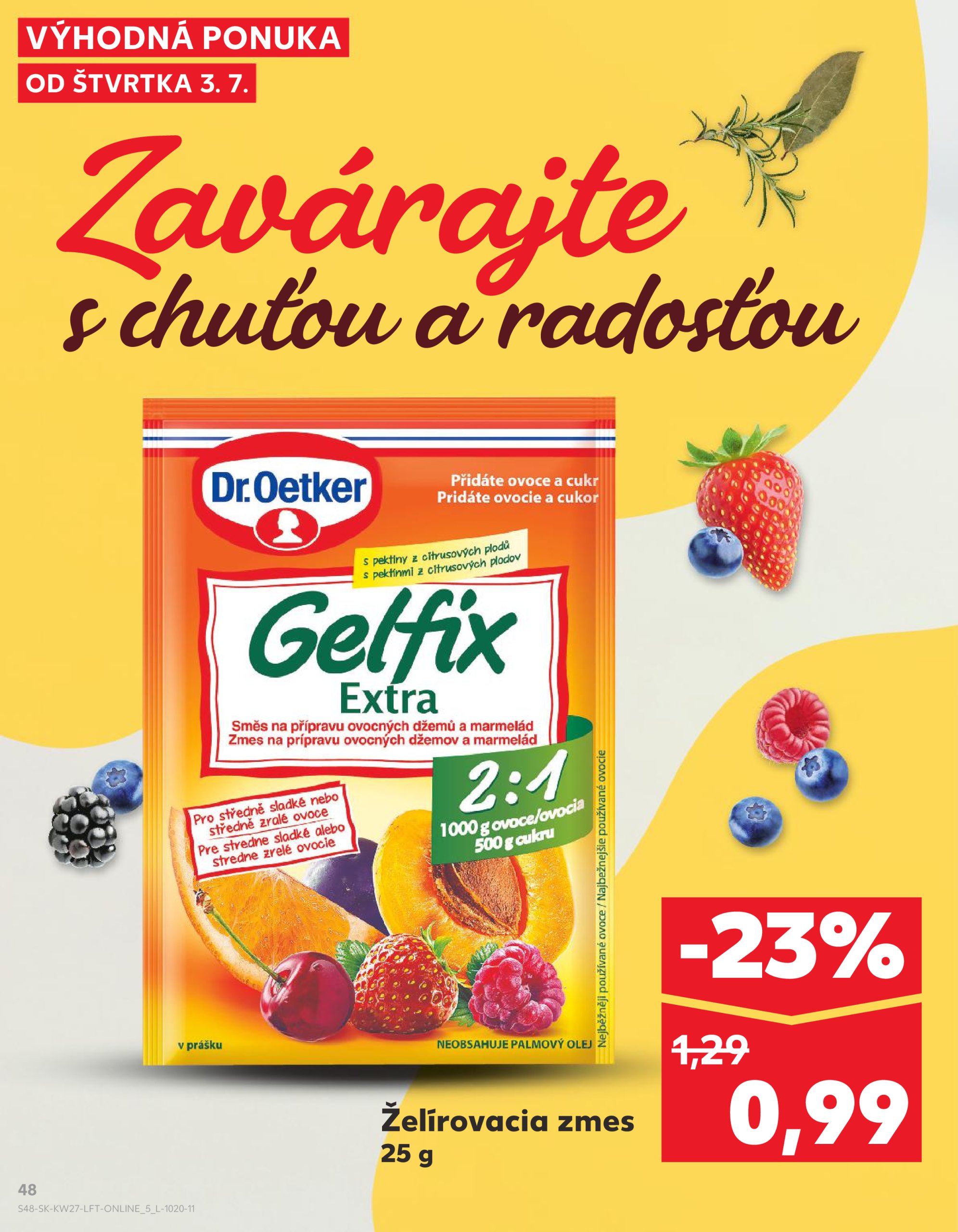 kaufland - Leták Kaufland platný od 03.07. do 09.07. - page: 48 kaufland - Leták Kaufland platný od 03.07. do 09.07. - page: 48