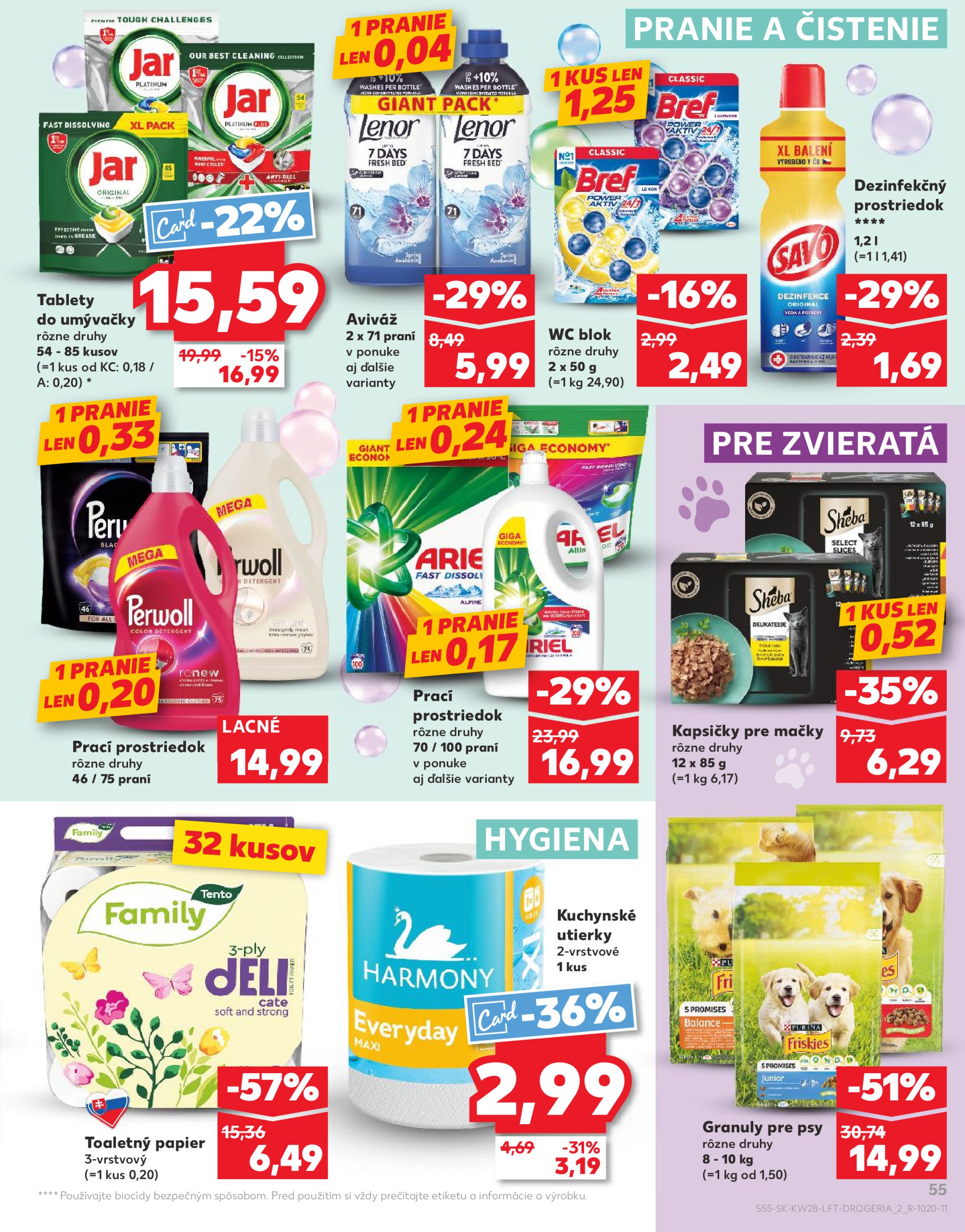 kaufland - Leták Kaufland platný od 10.07. do 16.07. - page: 55 kaufland - Leták Kaufland platný od 10.07. do 16.07. - page: 55