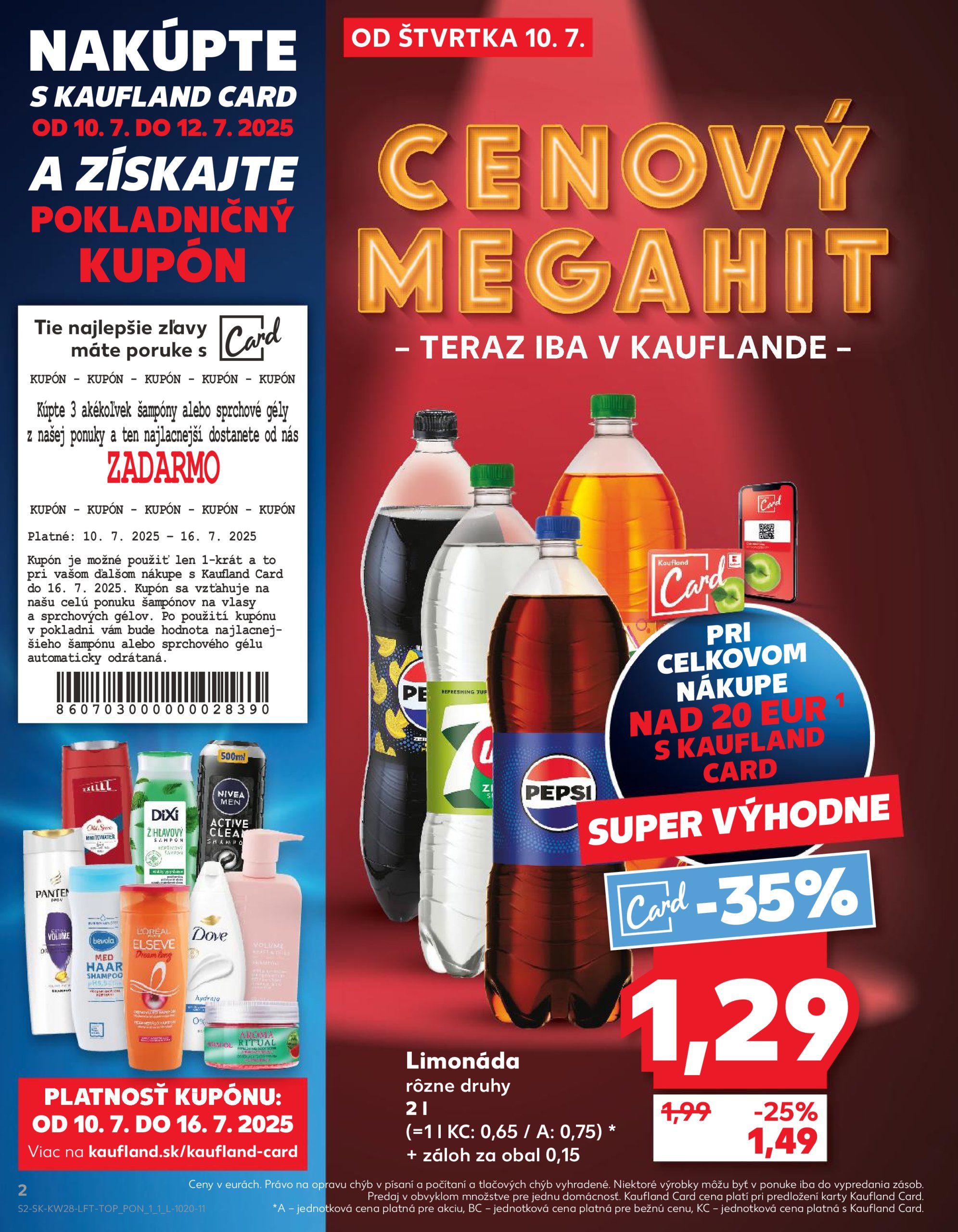 kaufland - Leták Kaufland platný od 10.07. do 16.07. - page: 2 kaufland - Leták Kaufland platný od 10.07. do 16.07. - page: 2