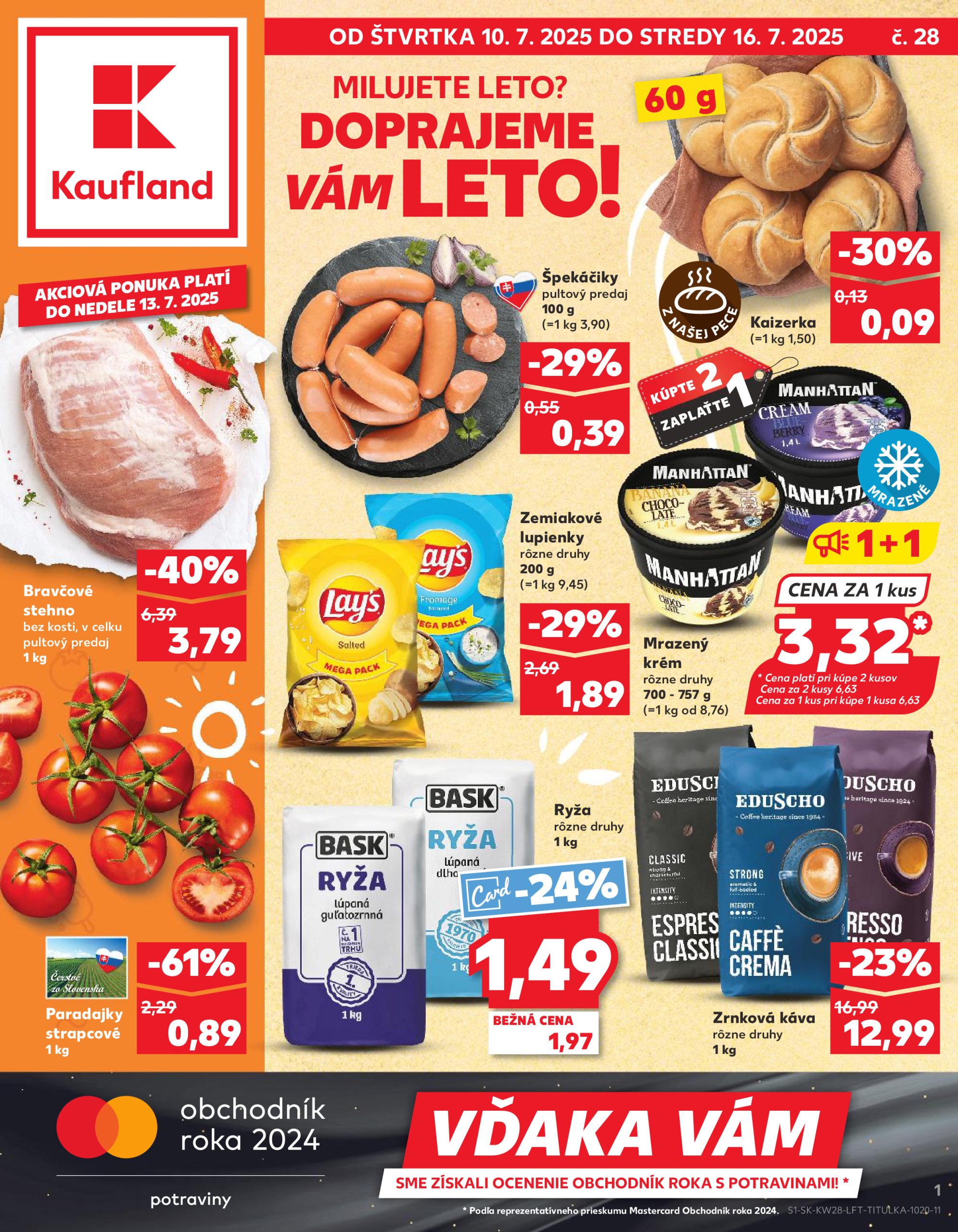 kaufland - Leták Kaufland platný od 10.07. do 16.07.