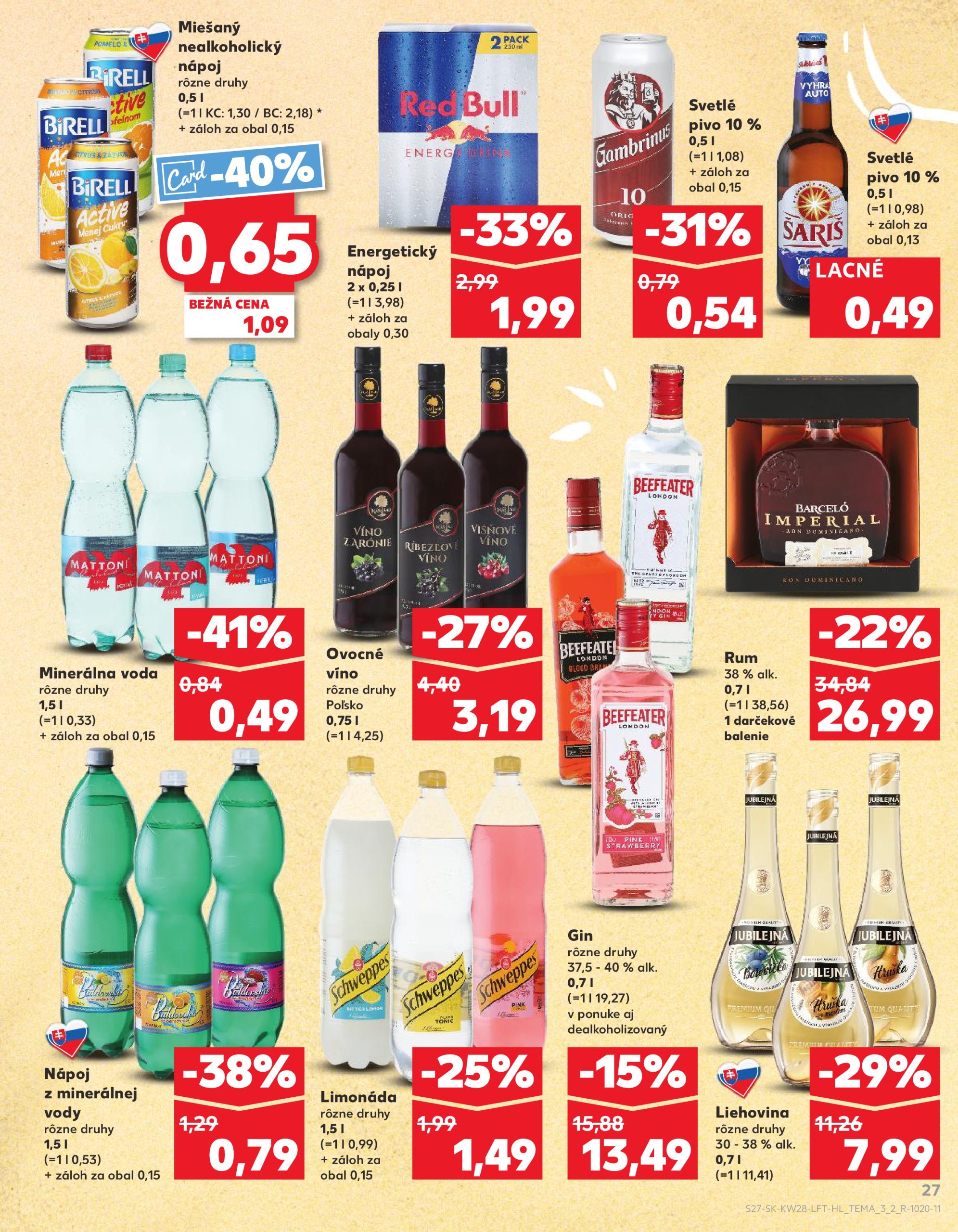 kaufland - Leták Kaufland platný od 10.07. do 16.07. - page: 27 kaufland - Leták Kaufland platný od 10.07. do 16.07. - page: 27