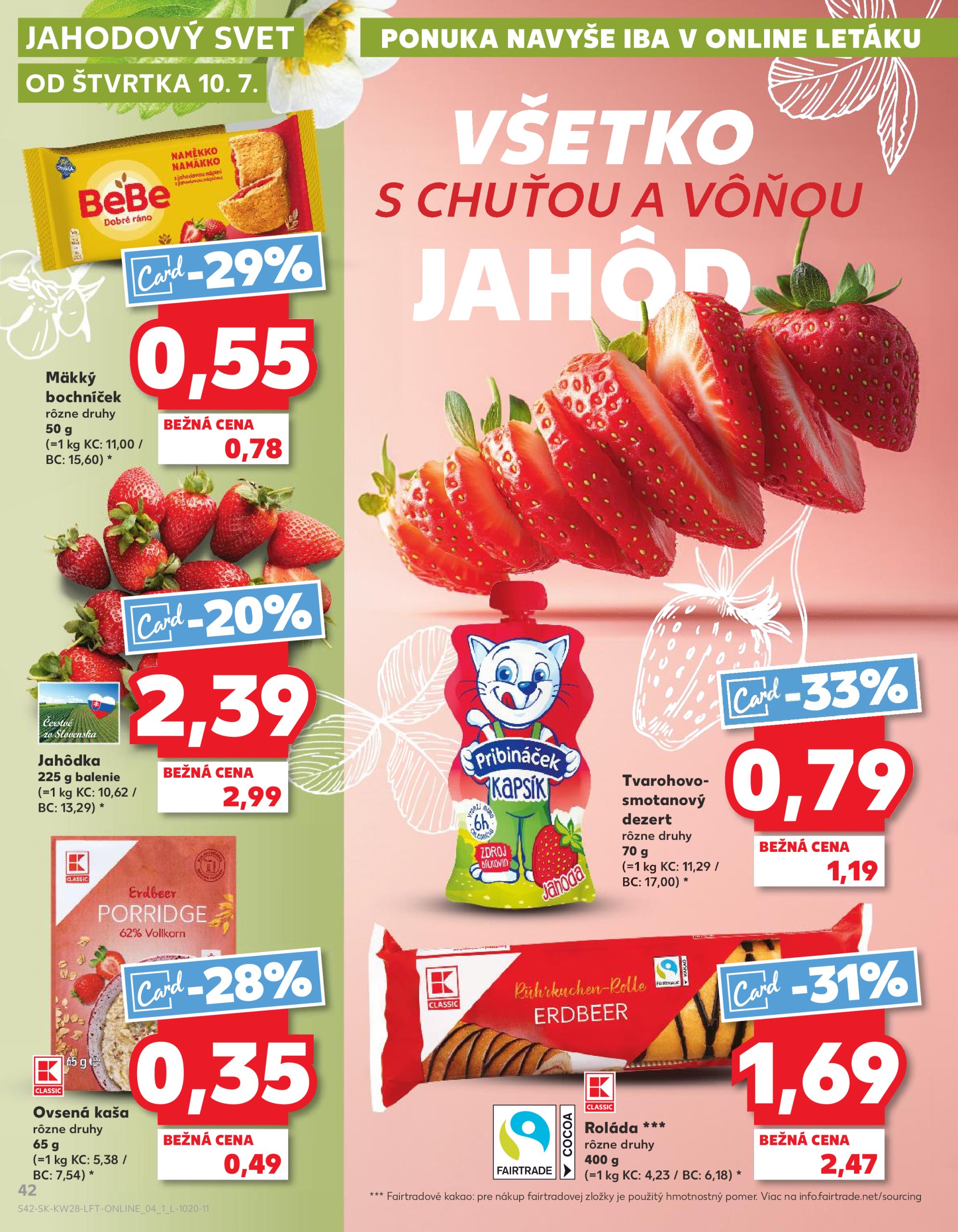 kaufland - Leták Kaufland platný od 10.07. do 16.07. - page: 42 kaufland - Leták Kaufland platný od 10.07. do 16.07. - page: 42