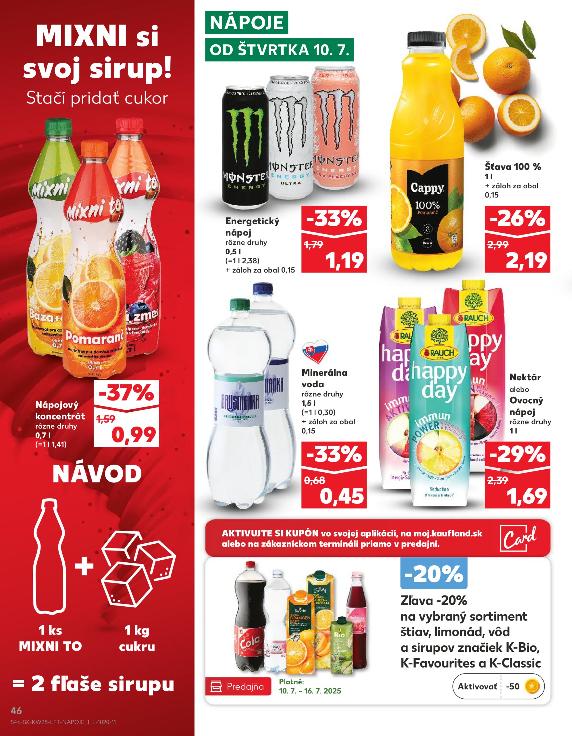 kaufland - Leták Kaufland platný od 10.07. do 16.07. - page: 46 kaufland - Leták Kaufland platný od 10.07. do 16.07. - page: 46