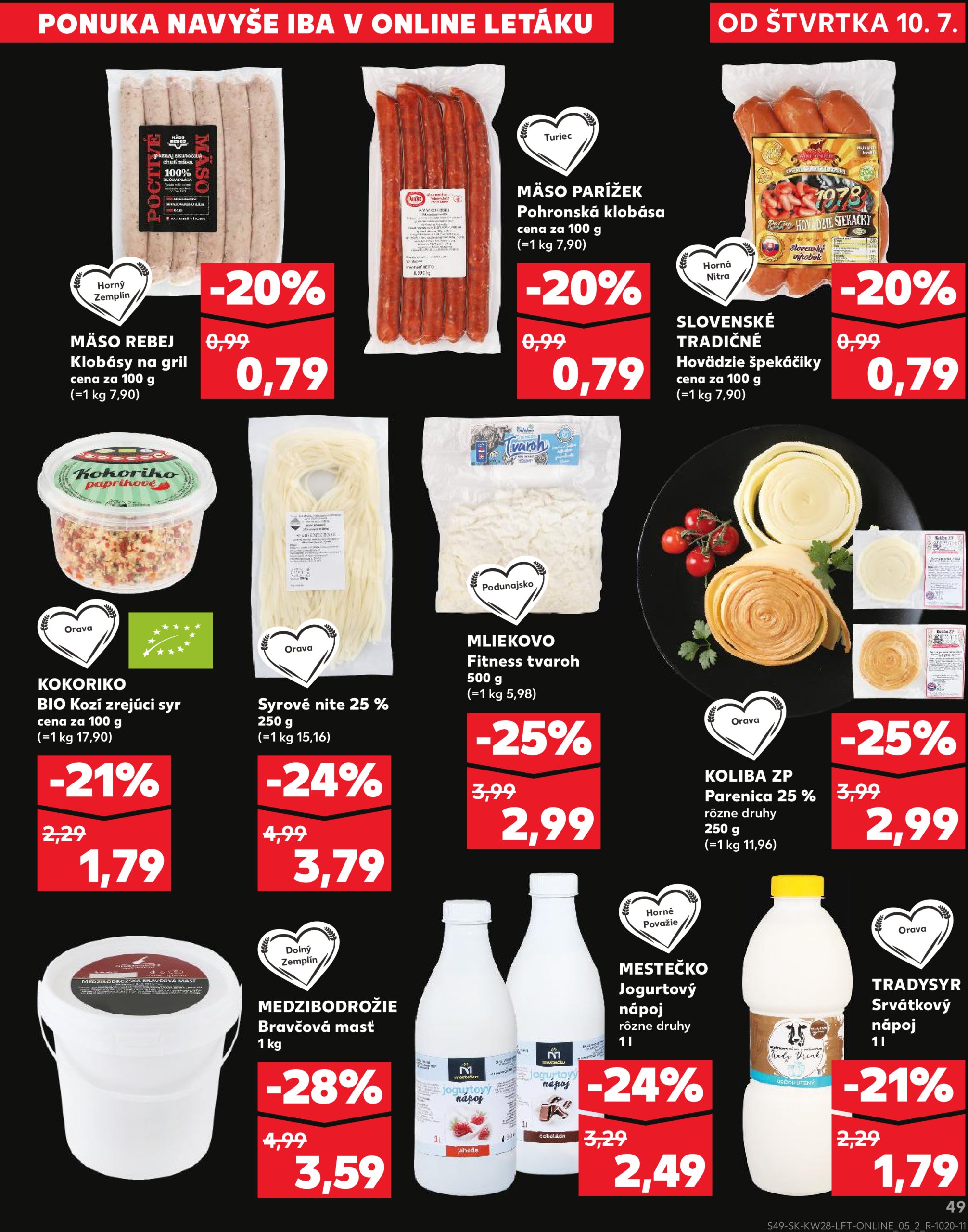 kaufland - Leták Kaufland platný od 10.07. do 16.07. - page: 49 kaufland - Leták Kaufland platný od 10.07. do 16.07. - page: 49