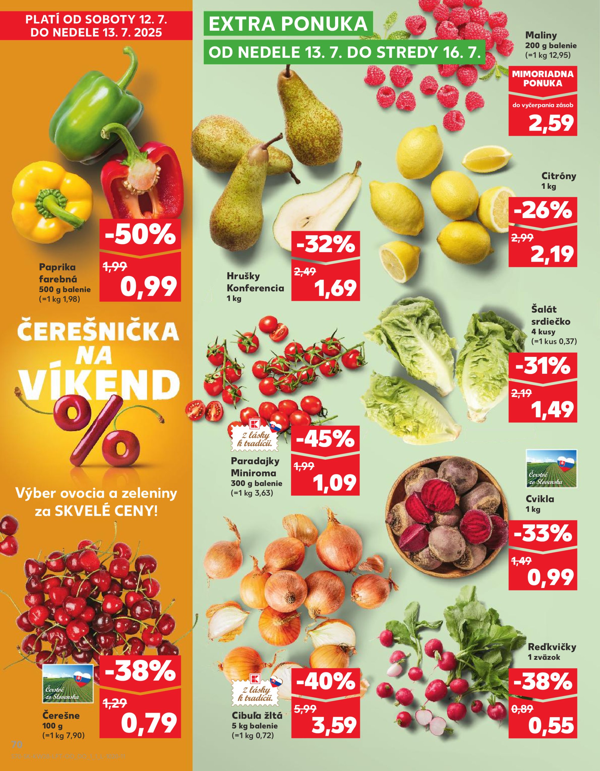 kaufland - Leták Kaufland platný od 10.07. do 16.07. - page: 70 kaufland - Leták Kaufland platný od 10.07. do 16.07. - page: 70