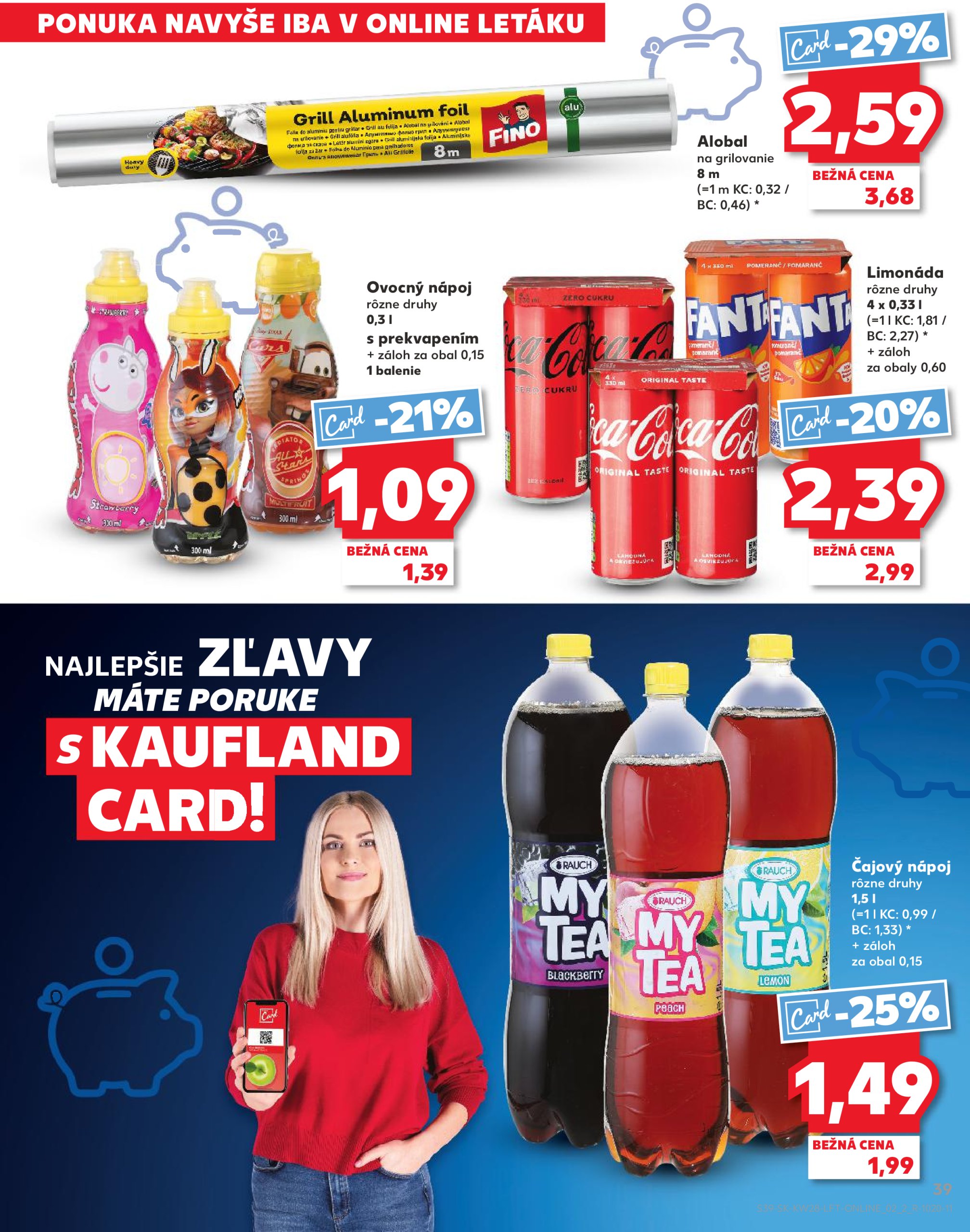 kaufland - Leták Kaufland platný od 10.07. do 16.07. - page: 39 kaufland - Leták Kaufland platný od 10.07. do 16.07. - page: 39