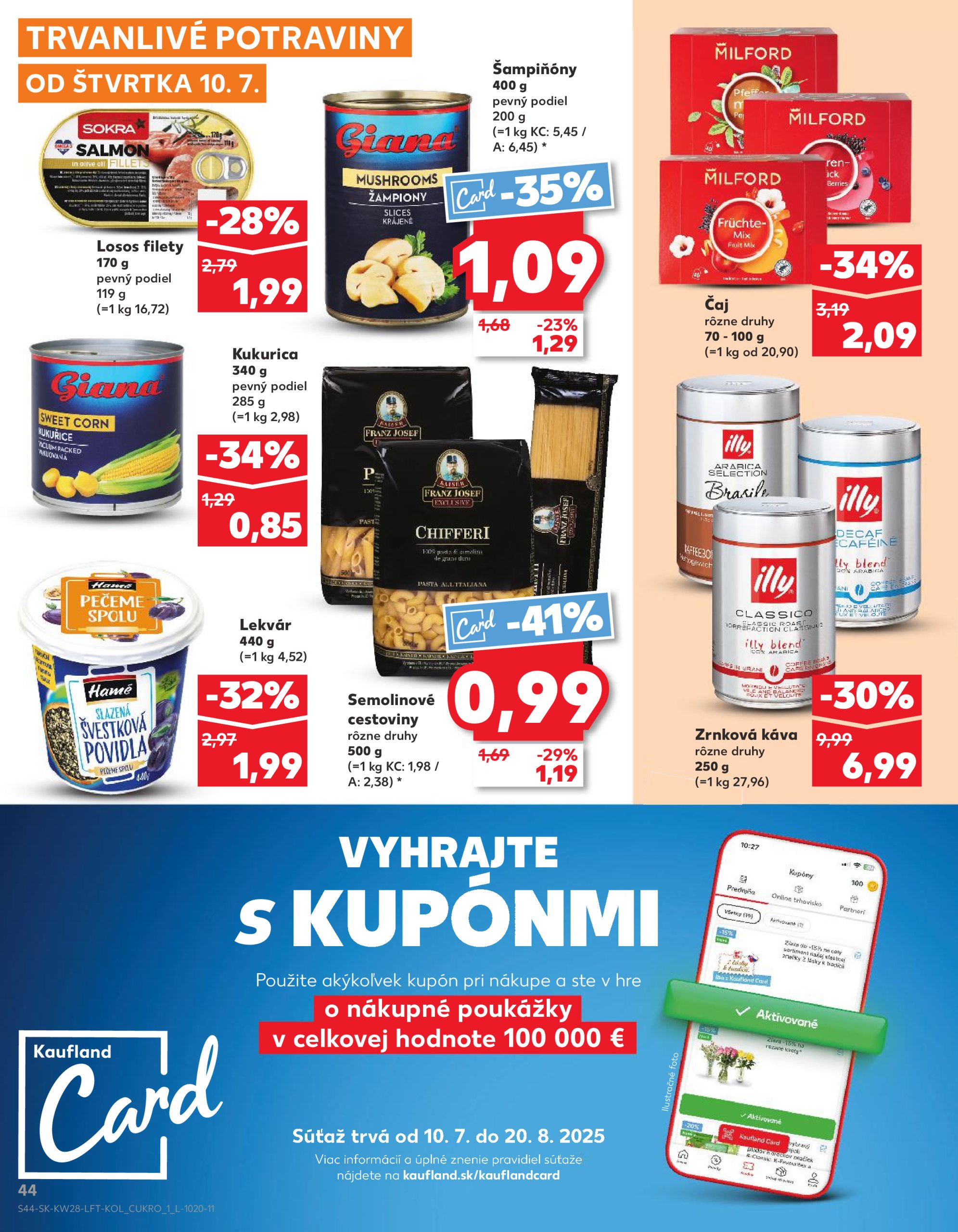 kaufland - Leták Kaufland platný od 10.07. do 16.07. - page: 44 kaufland - Leták Kaufland platný od 10.07. do 16.07. - page: 44