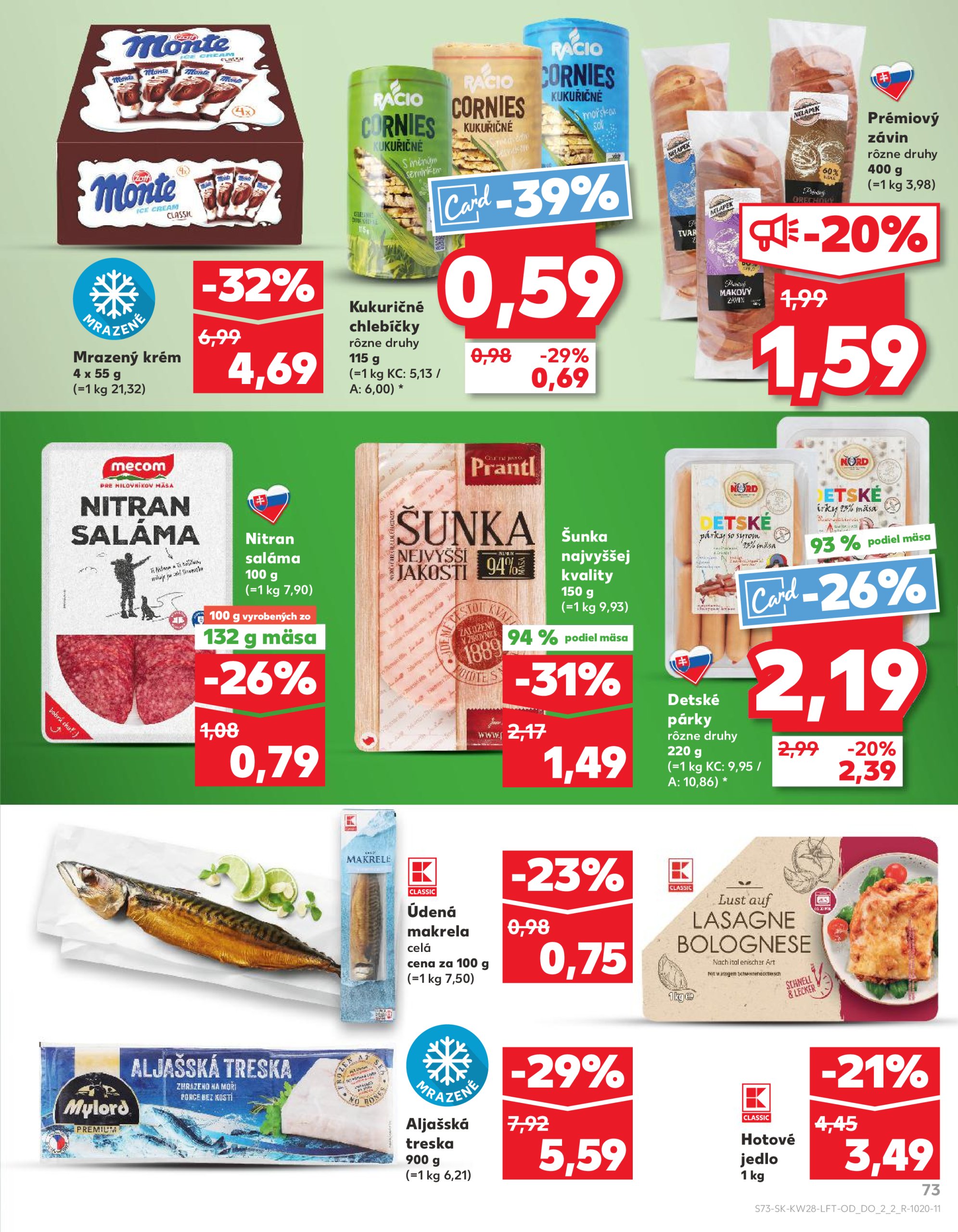 kaufland - Leták Kaufland platný od 10.07. do 16.07. - page: 73 kaufland - Leták Kaufland platný od 10.07. do 16.07. - page: 73