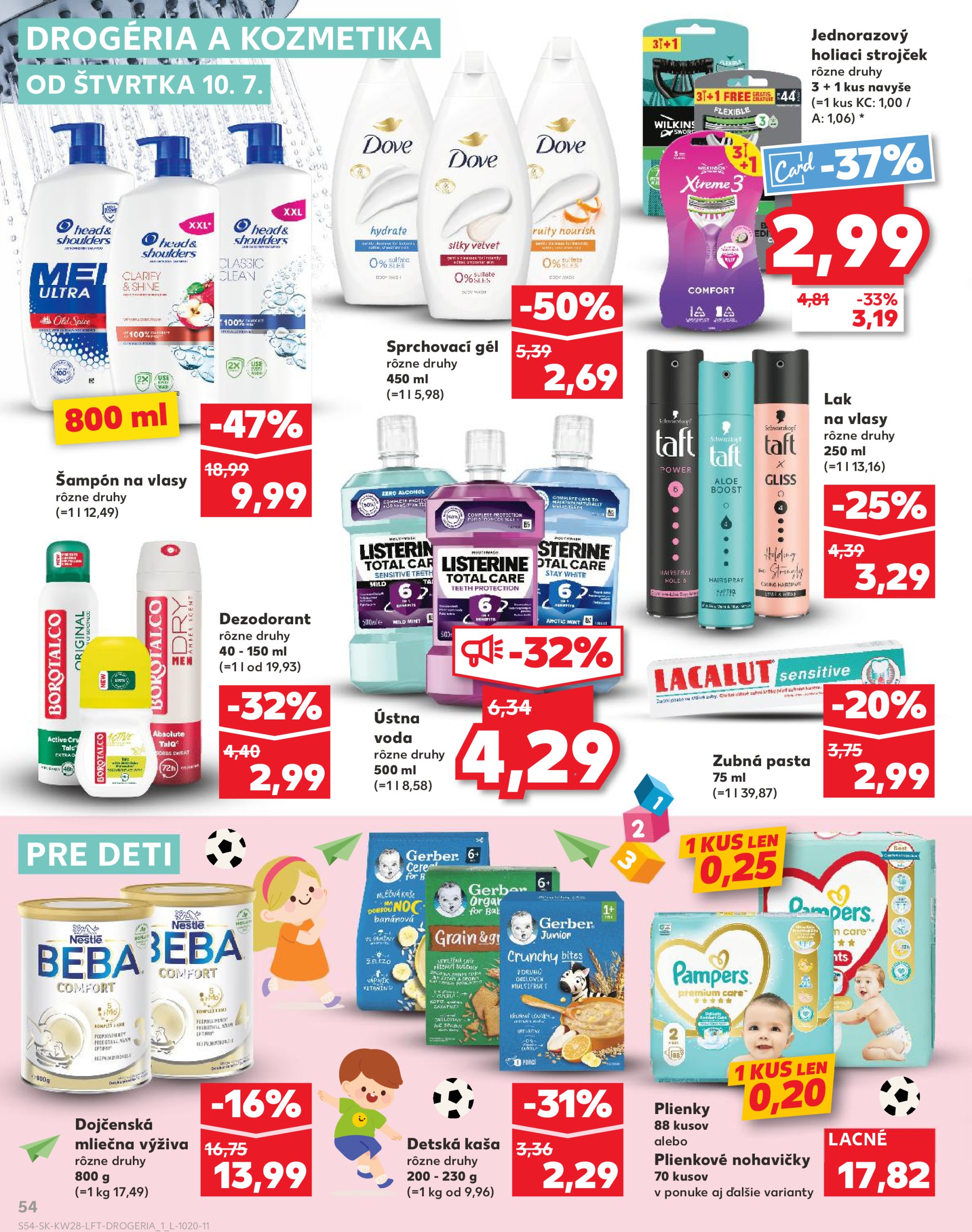 kaufland - Leták Kaufland platný od 10.07. do 16.07. - page: 54 kaufland - Leták Kaufland platný od 10.07. do 16.07. - page: 54