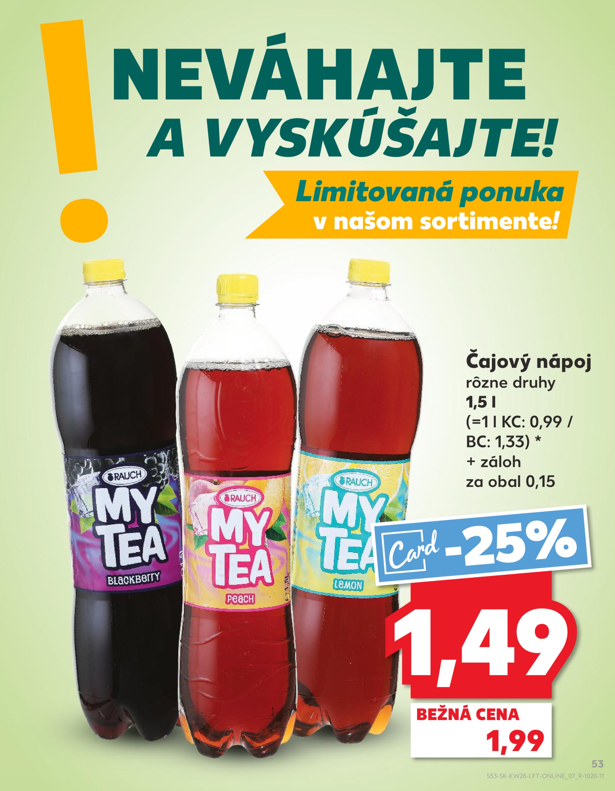 kaufland - Leták Kaufland platný od 10.07. do 16.07. - page: 53 kaufland - Leták Kaufland platný od 10.07. do 16.07. - page: 53