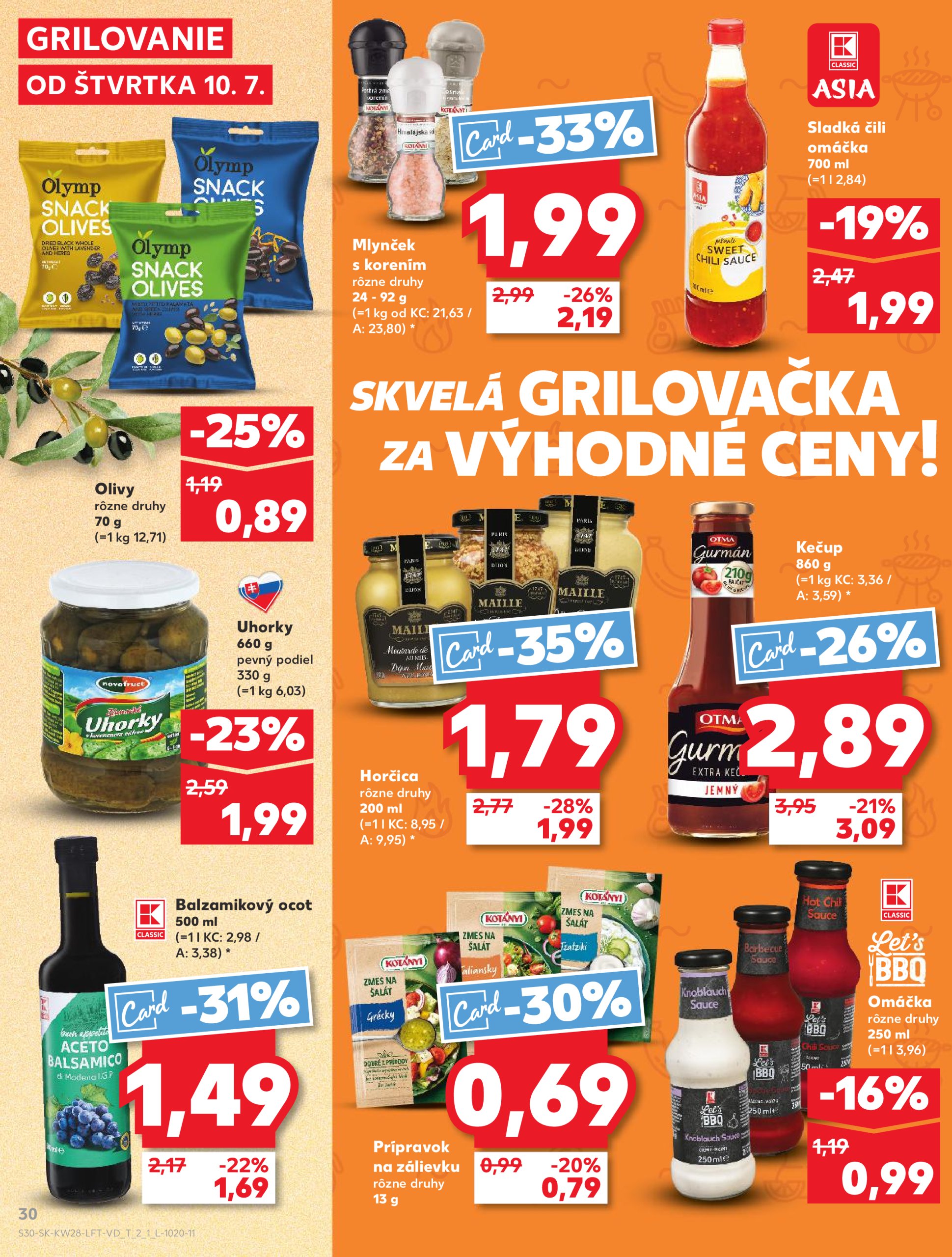 kaufland - Leták Kaufland platný od 10.07. do 16.07. - page: 30 kaufland - Leták Kaufland platný od 10.07. do 16.07. - page: 30