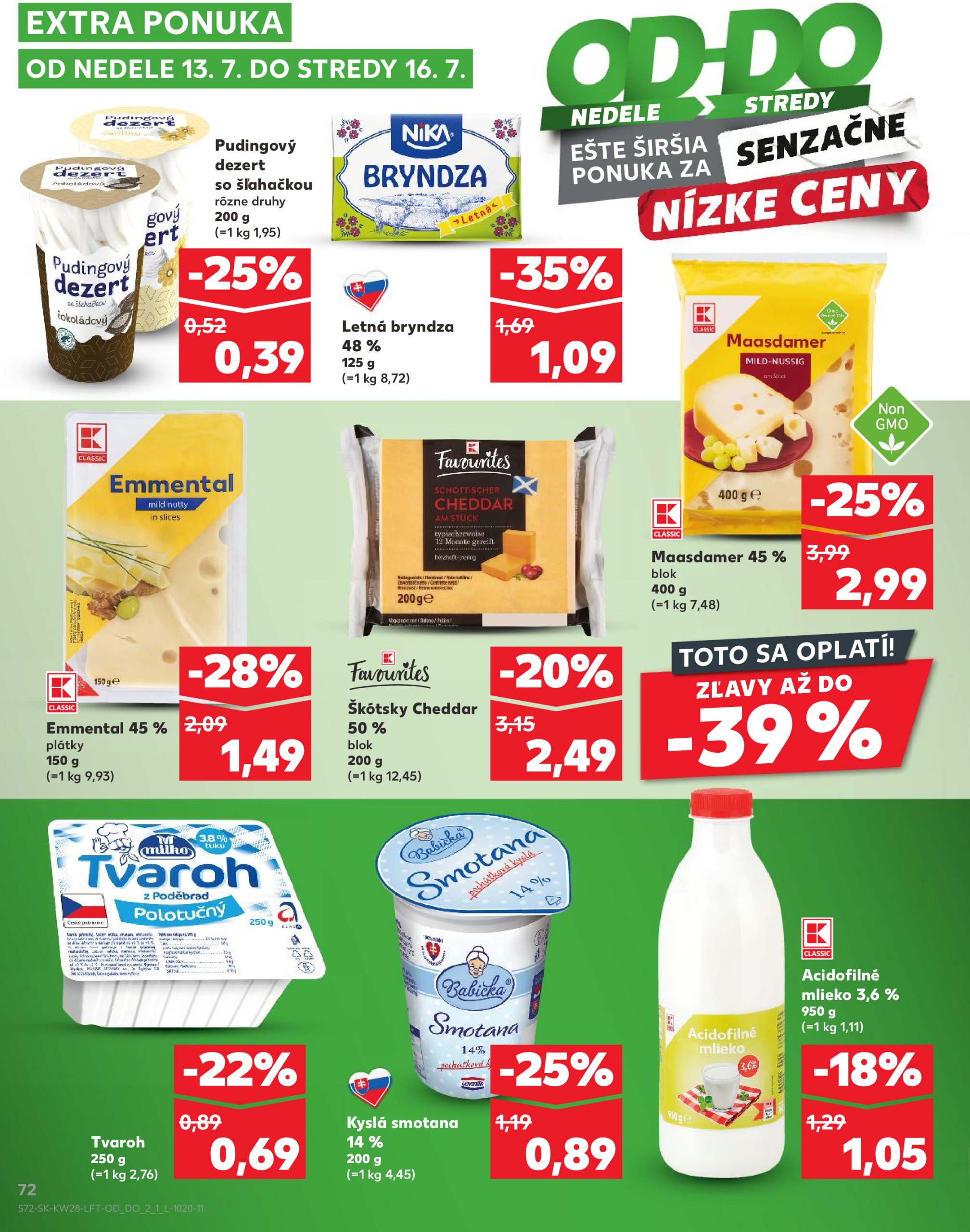 kaufland - Leták Kaufland platný od 10.07. do 16.07. - page: 72 kaufland - Leták Kaufland platný od 10.07. do 16.07. - page: 72