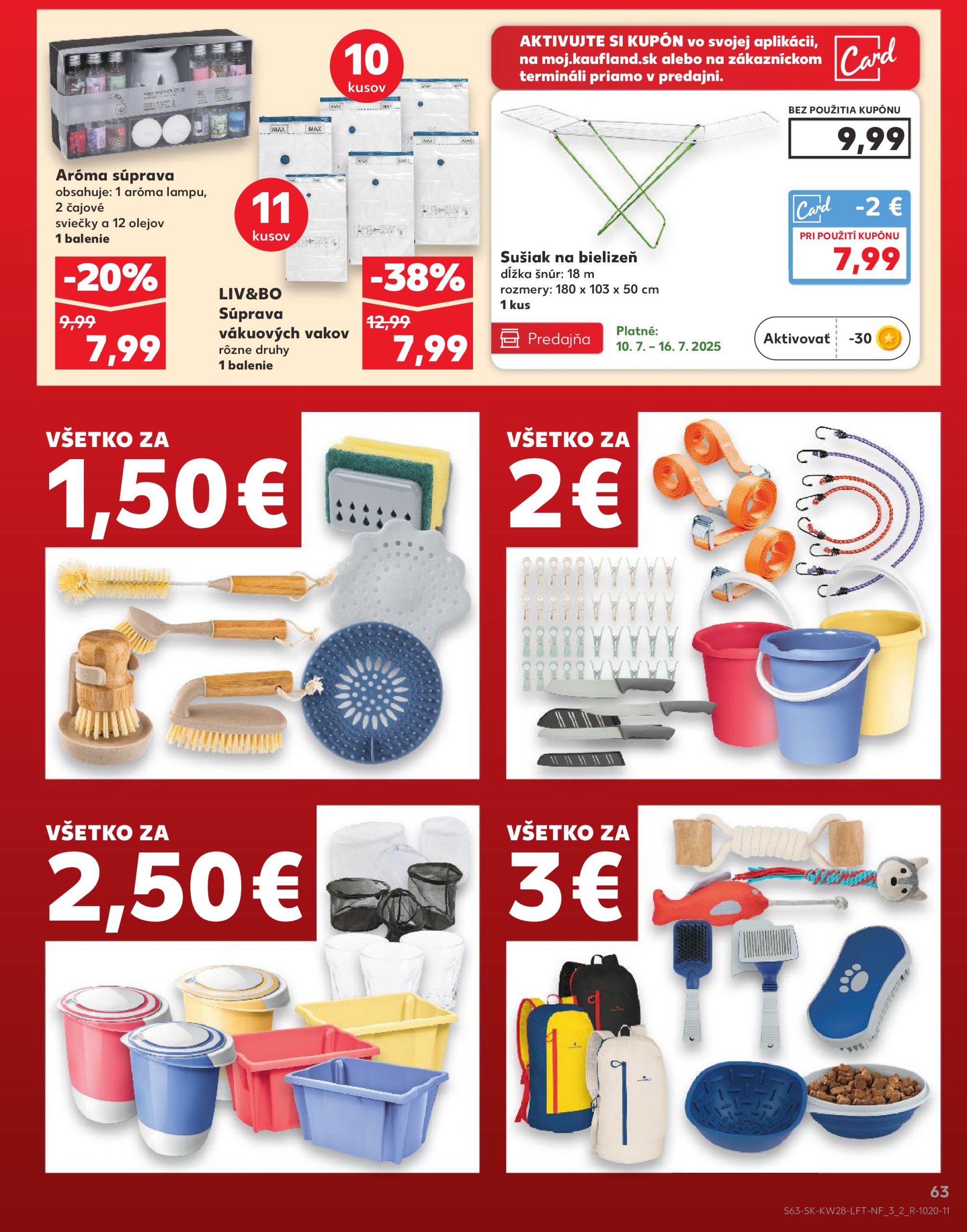 kaufland - Leták Kaufland platný od 10.07. do 16.07. - page: 63 kaufland - Leták Kaufland platný od 10.07. do 16.07. - page: 63