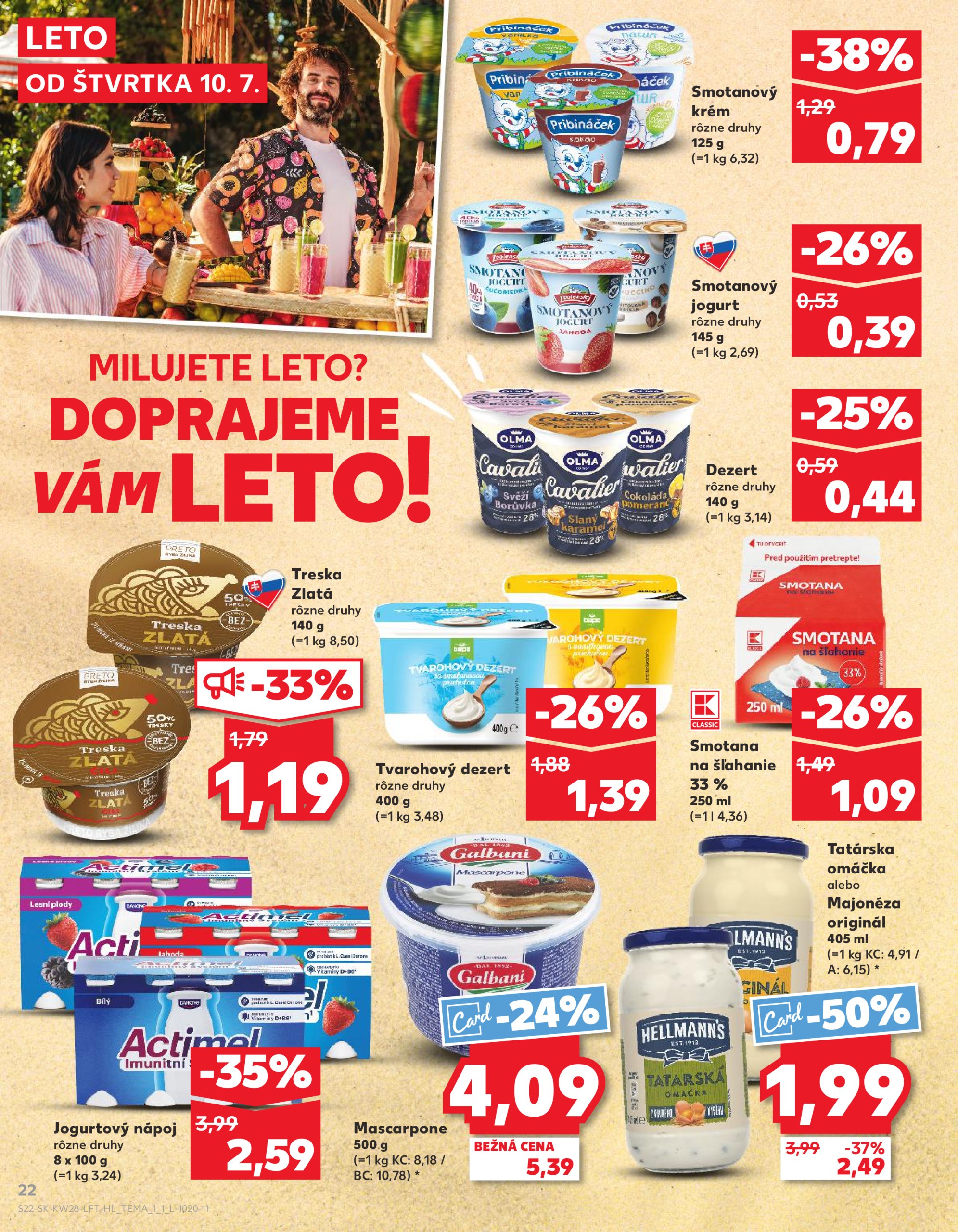 kaufland - Leták Kaufland platný od 10.07. do 16.07. - page: 22 kaufland - Leták Kaufland platný od 10.07. do 16.07. - page: 22