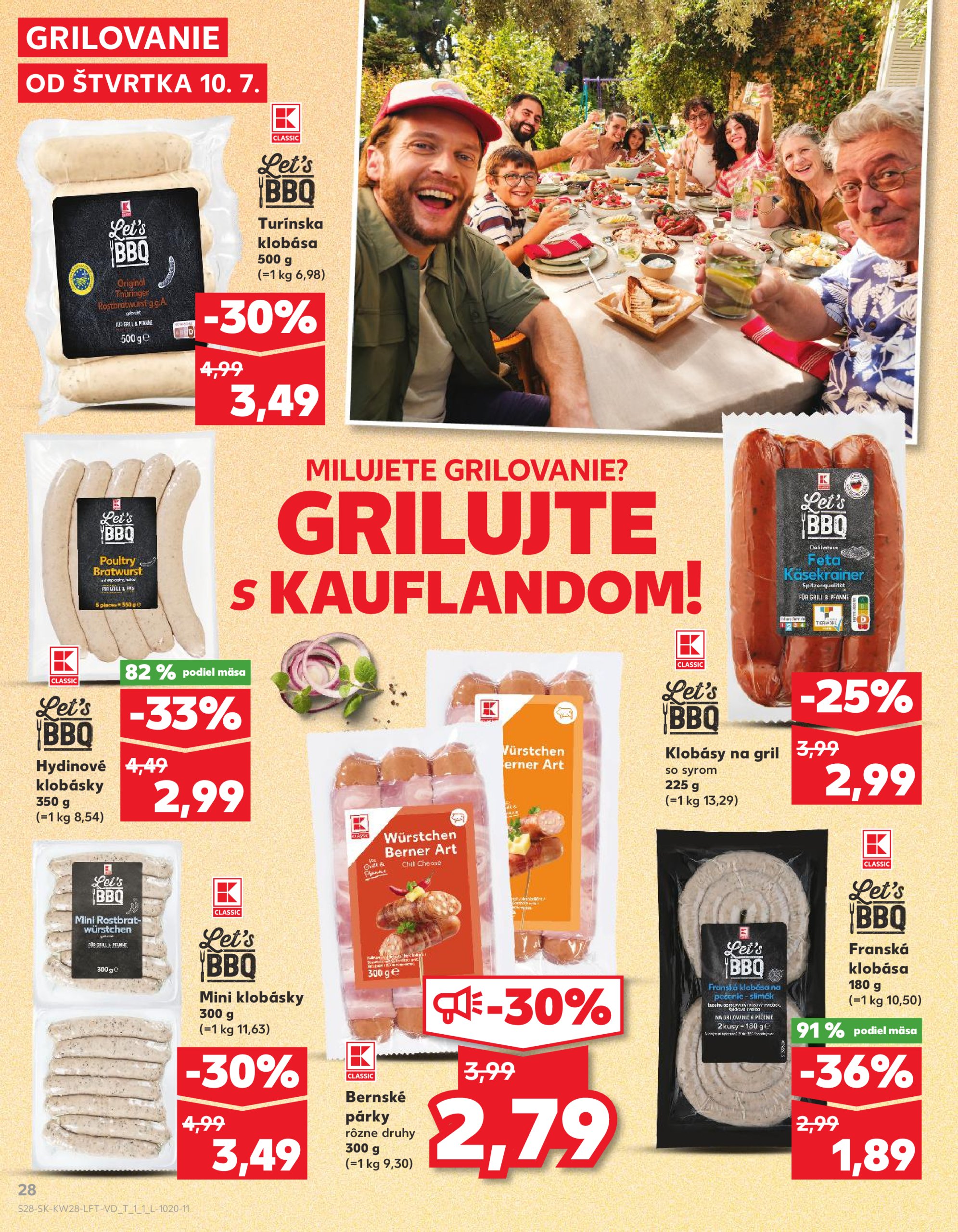 kaufland - Leták Kaufland platný od 10.07. do 16.07. - page: 28 kaufland - Leták Kaufland platný od 10.07. do 16.07. - page: 28
