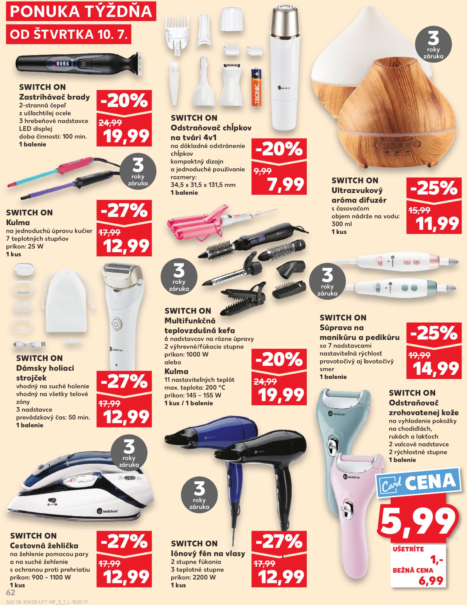 kaufland - Leták Kaufland platný od 10.07. do 16.07. - page: 62 kaufland - Leták Kaufland platný od 10.07. do 16.07. - page: 62