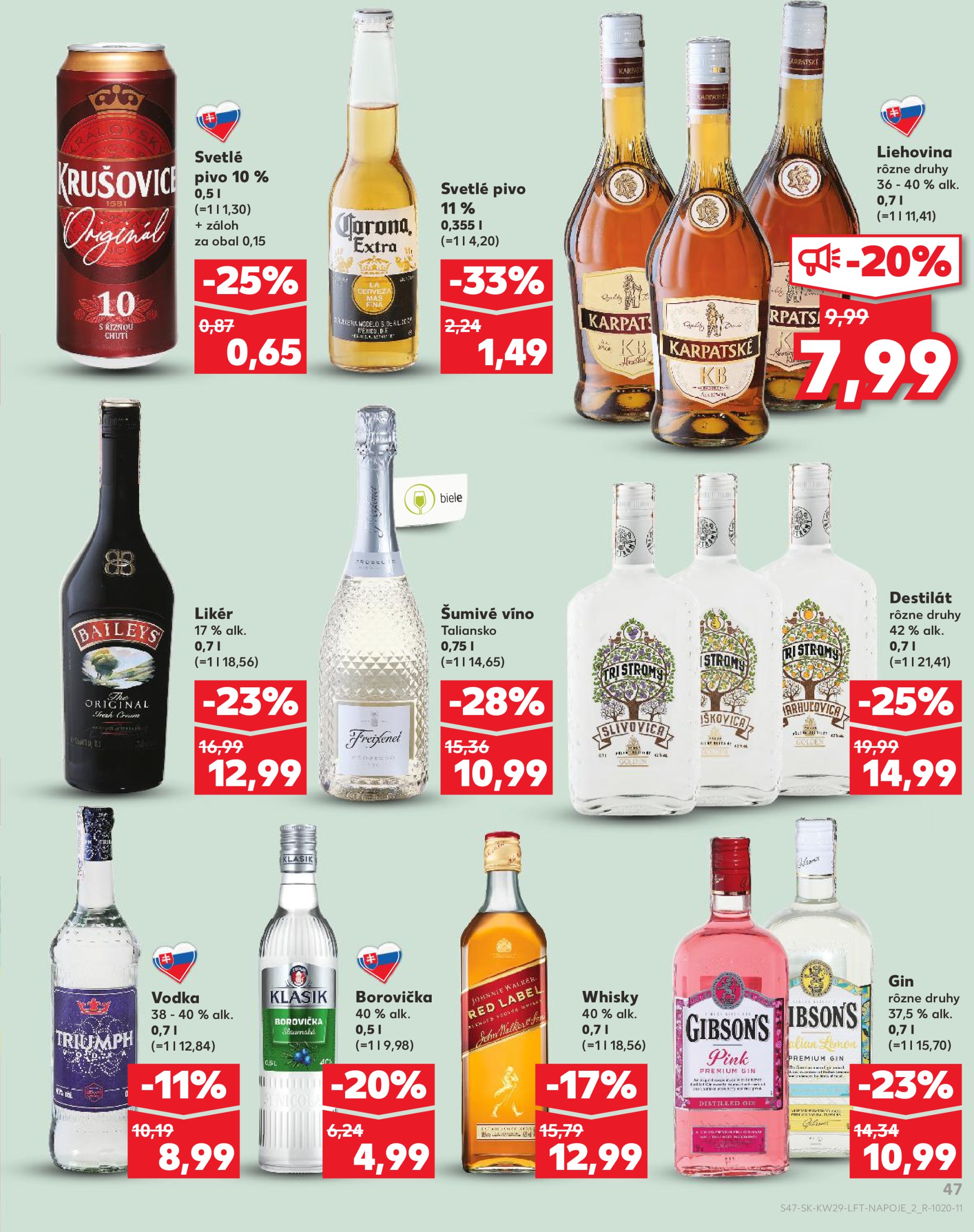 kaufland - Leták Kaufland platný od 17.07. do 23.07. - page: 47 kaufland - Leták Kaufland platný od 17.07. do 23.07. - page: 47