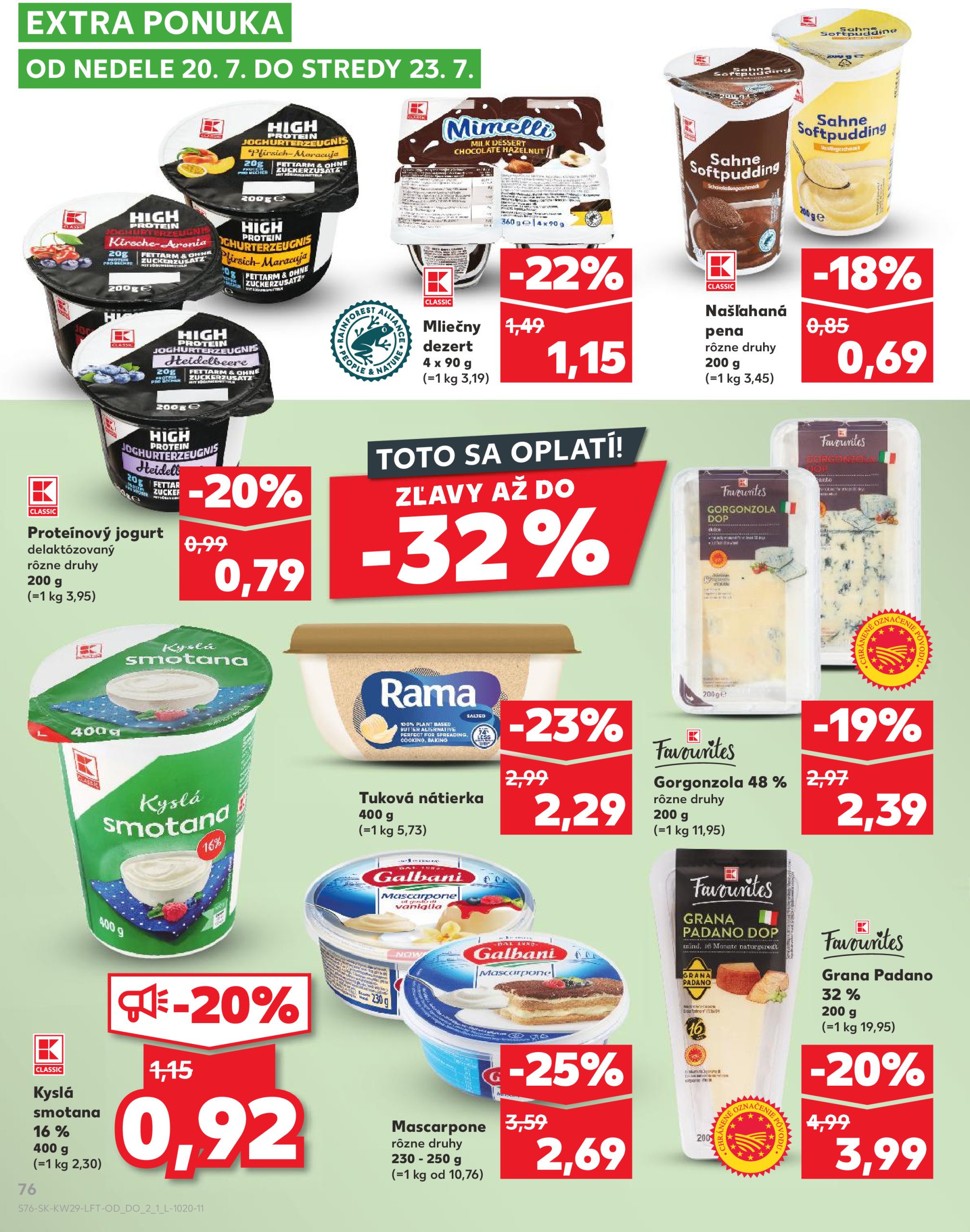 kaufland - Leták Kaufland platný od 17.07. do 23.07. - page: 76 kaufland - Leták Kaufland platný od 17.07. do 23.07. - page: 76