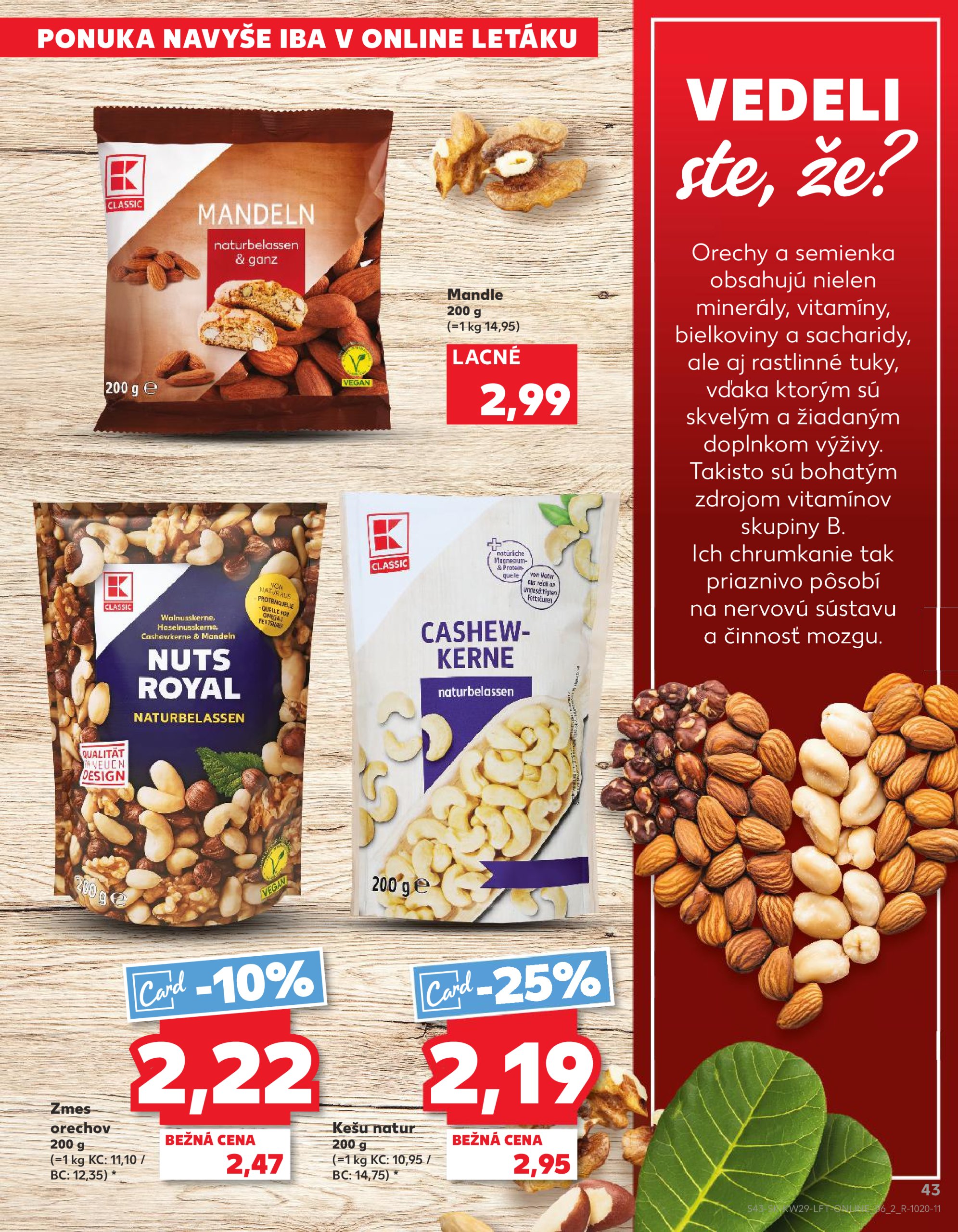 kaufland - Leták Kaufland platný od 17.07. do 23.07. - page: 43 kaufland - Leták Kaufland platný od 17.07. do 23.07. - page: 43