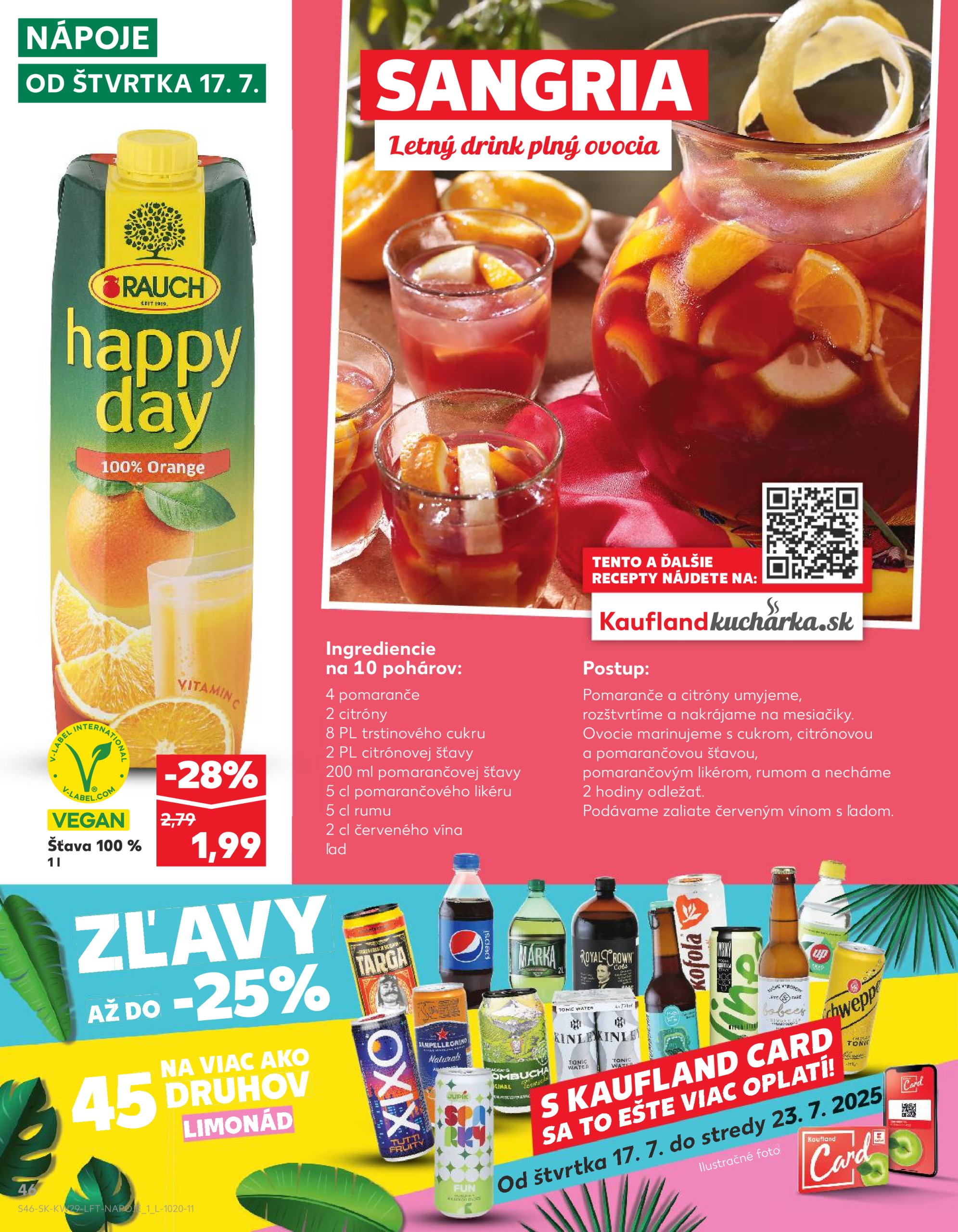 kaufland - Leták Kaufland platný od 17.07. do 23.07. - page: 46 kaufland - Leták Kaufland platný od 17.07. do 23.07. - page: 46