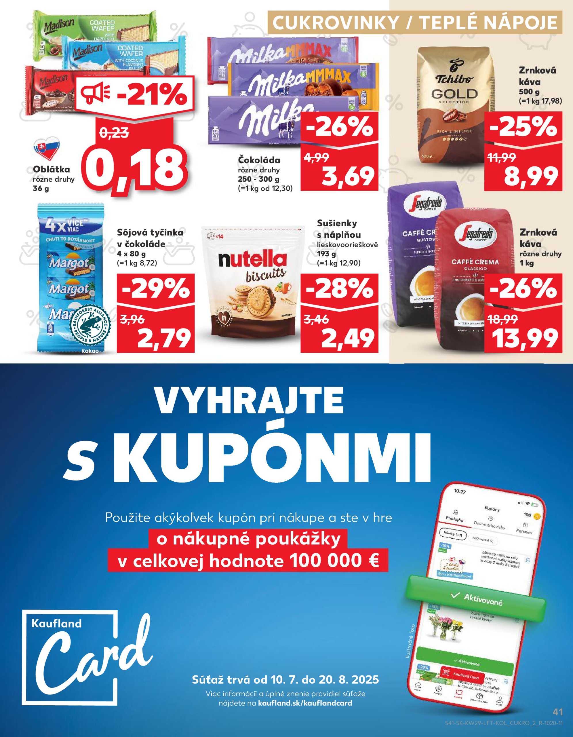 kaufland - Leták Kaufland platný od 17.07. do 23.07. - page: 41 kaufland - Leták Kaufland platný od 17.07. do 23.07. - page: 41