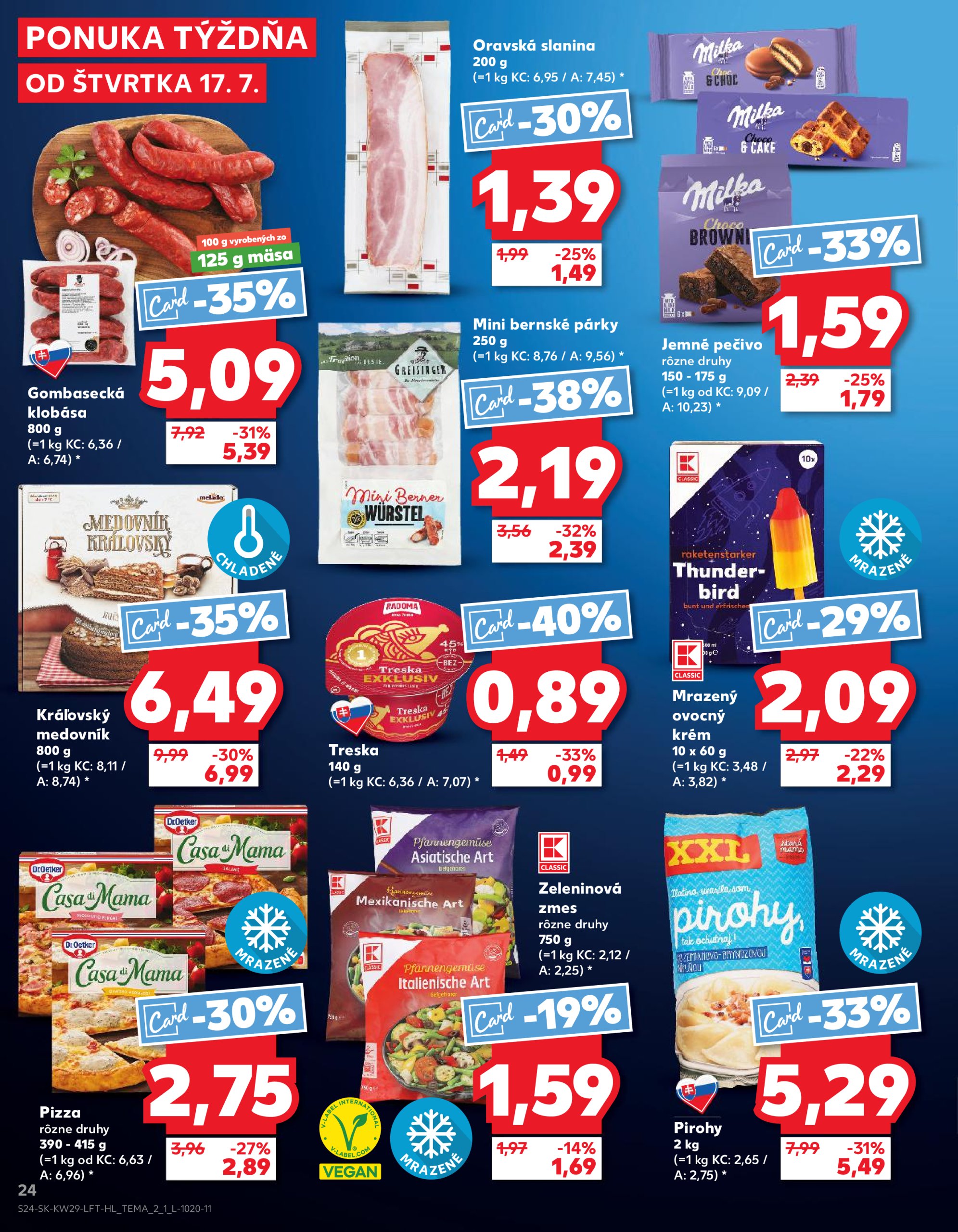 kaufland - Leták Kaufland platný od 17.07. do 23.07. - page: 24 kaufland - Leták Kaufland platný od 17.07. do 23.07. - page: 24