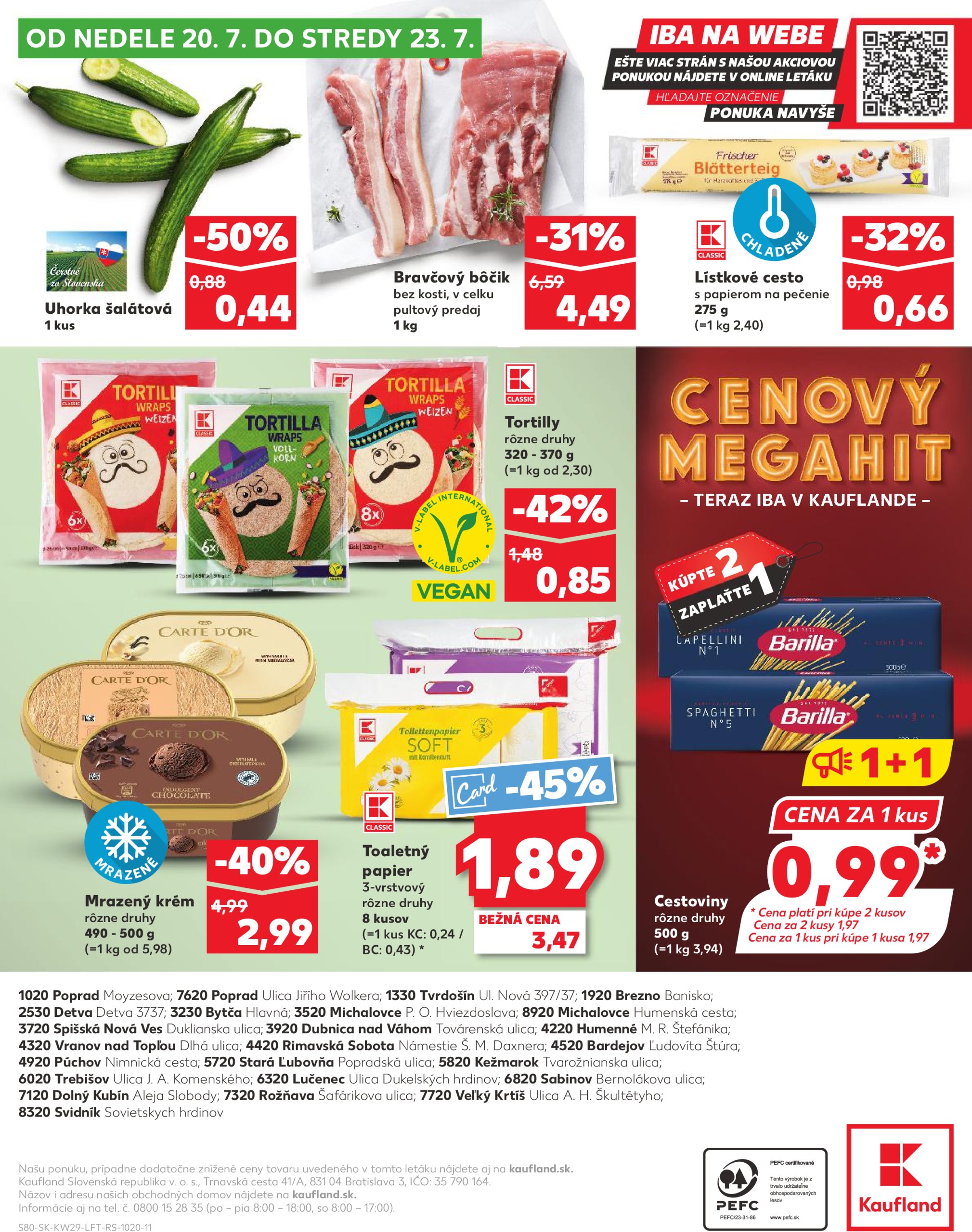 kaufland - Leták Kaufland platný od 17.07. do 23.07. - page: 80 kaufland - Leták Kaufland platný od 17.07. do 23.07. - page: 80