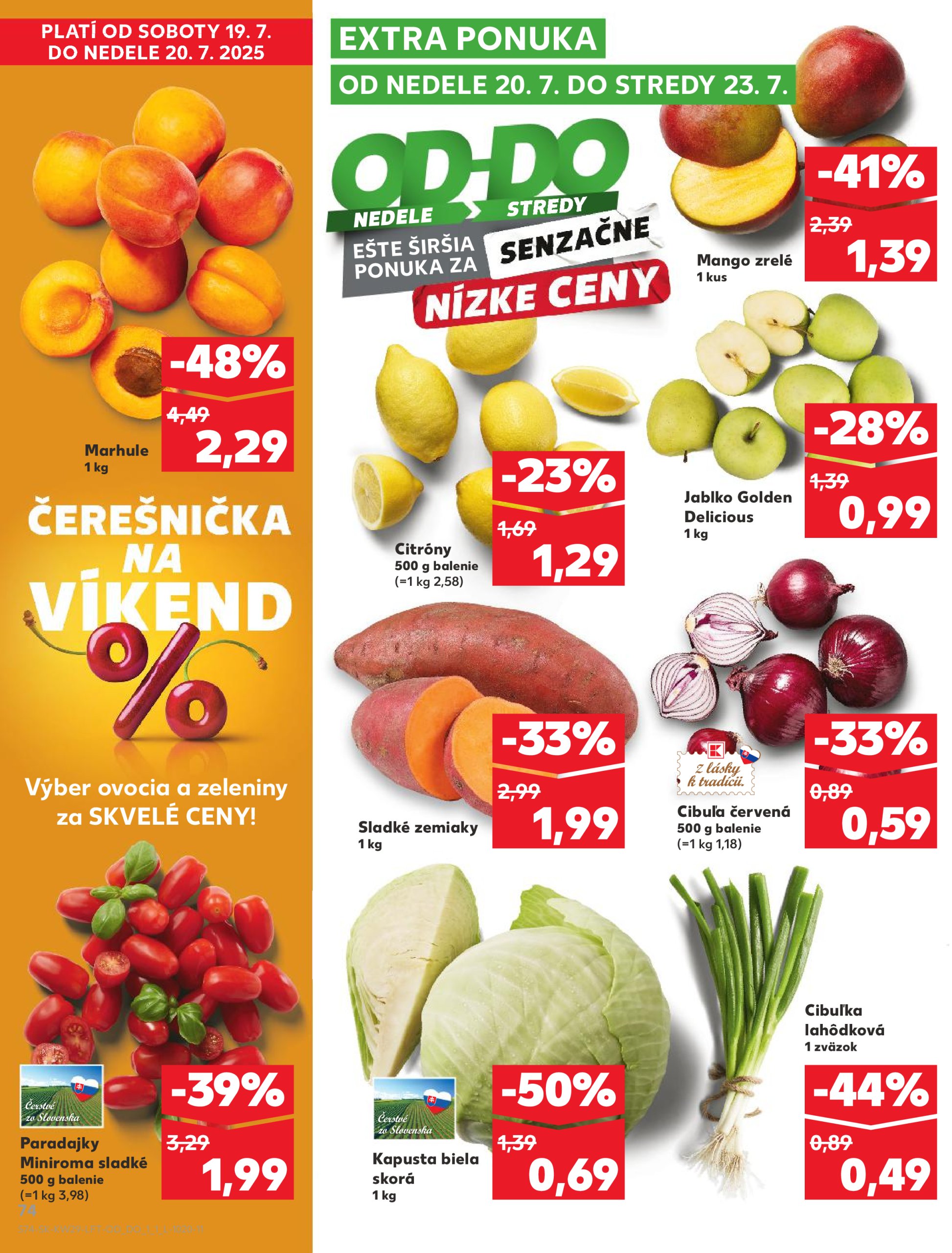kaufland - Leták Kaufland platný od 17.07. do 23.07. - page: 74 kaufland - Leták Kaufland platný od 17.07. do 23.07. - page: 74