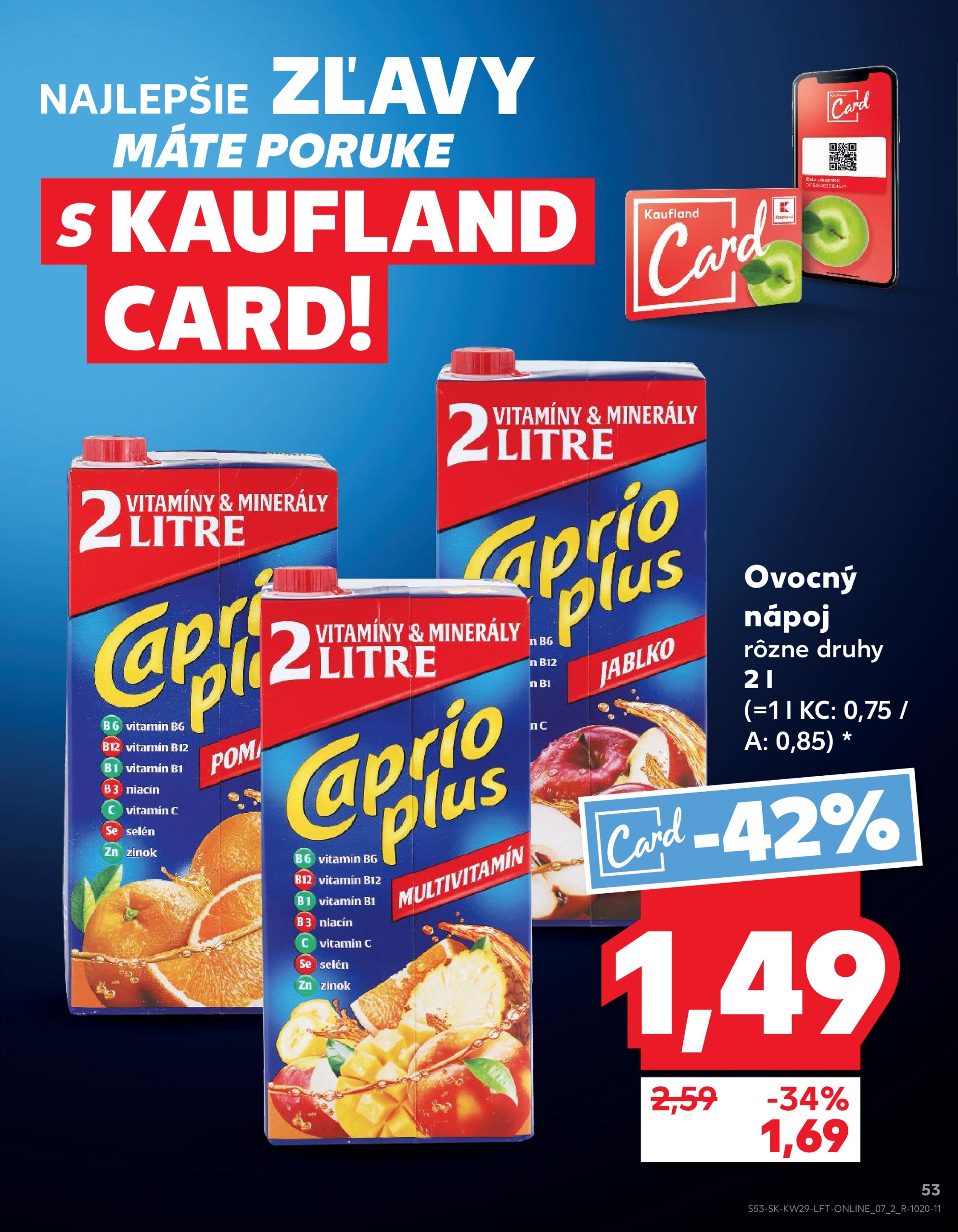 kaufland - Leták Kaufland platný od 17.07. do 23.07. - page: 53 kaufland - Leták Kaufland platný od 17.07. do 23.07. - page: 53