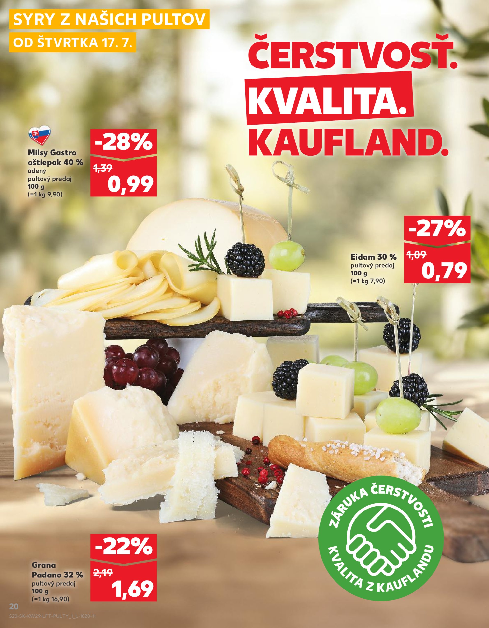 kaufland - Leták Kaufland platný od 17.07. do 23.07. - page: 20 kaufland - Leták Kaufland platný od 17.07. do 23.07. - page: 20