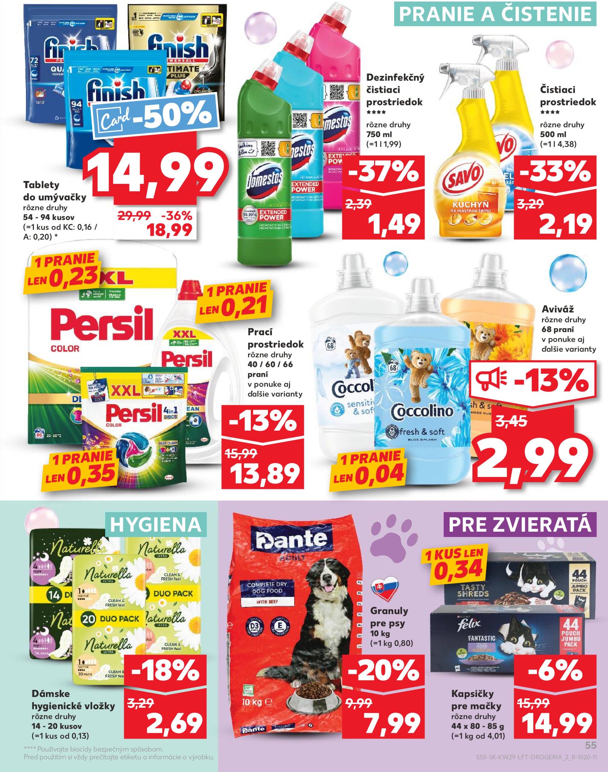 kaufland - Leták Kaufland platný od 17.07. do 23.07. - page: 55 kaufland - Leták Kaufland platný od 17.07. do 23.07. - page: 55