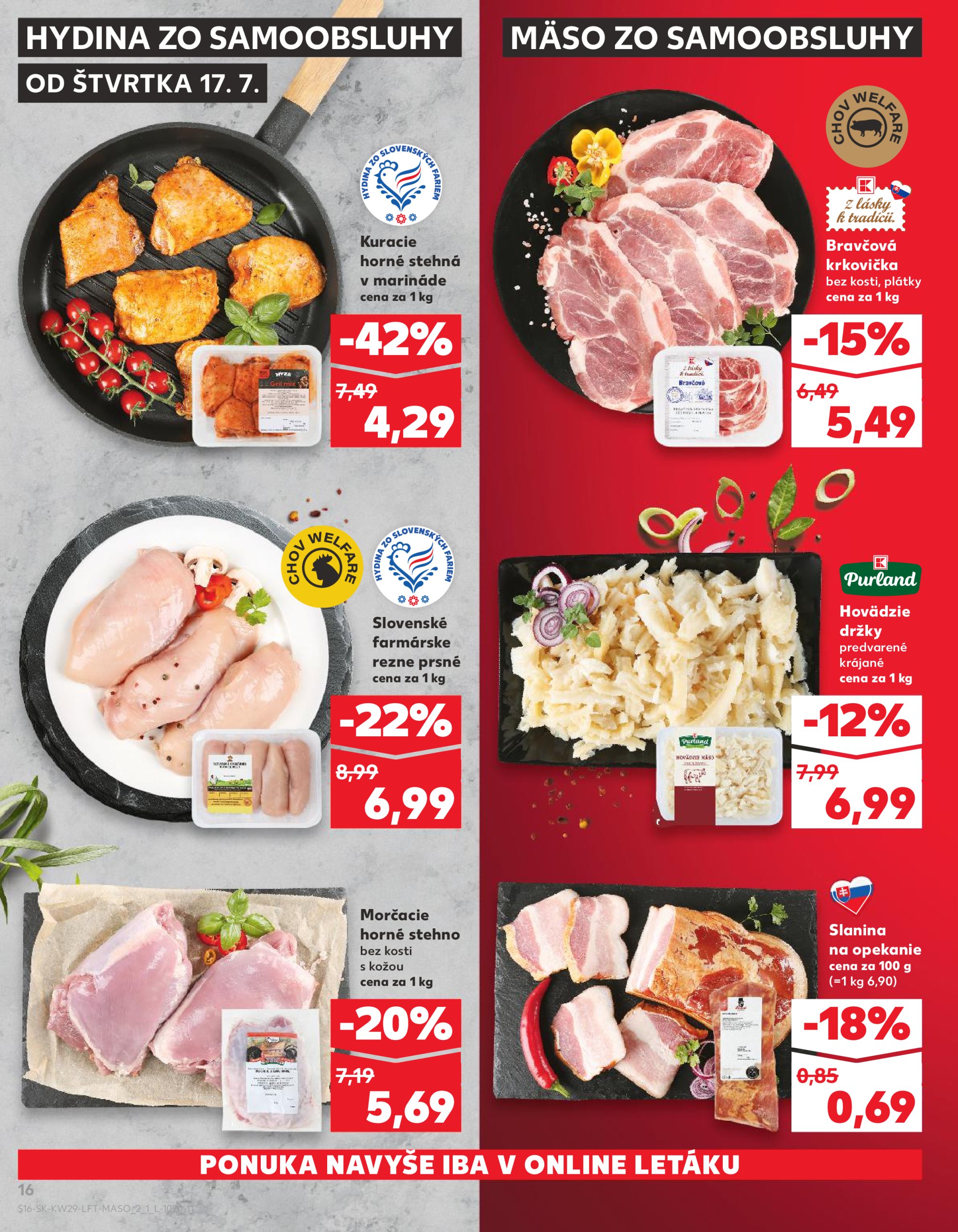 kaufland - Leták Kaufland platný od 17.07. do 23.07. - page: 16 kaufland - Leták Kaufland platný od 17.07. do 23.07. - page: 16