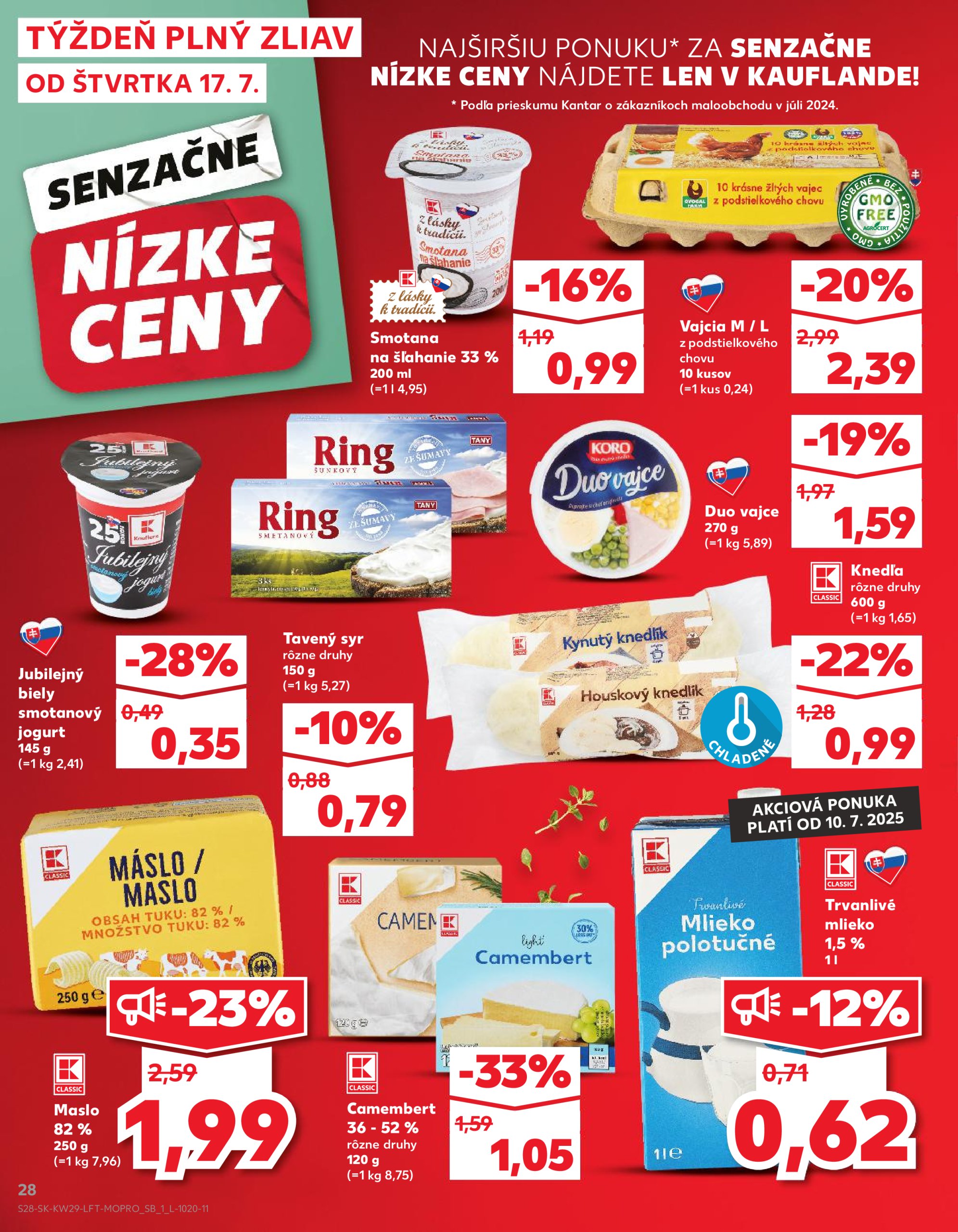 kaufland - Leták Kaufland platný od 17.07. do 23.07. - page: 28 kaufland - Leták Kaufland platný od 17.07. do 23.07. - page: 28