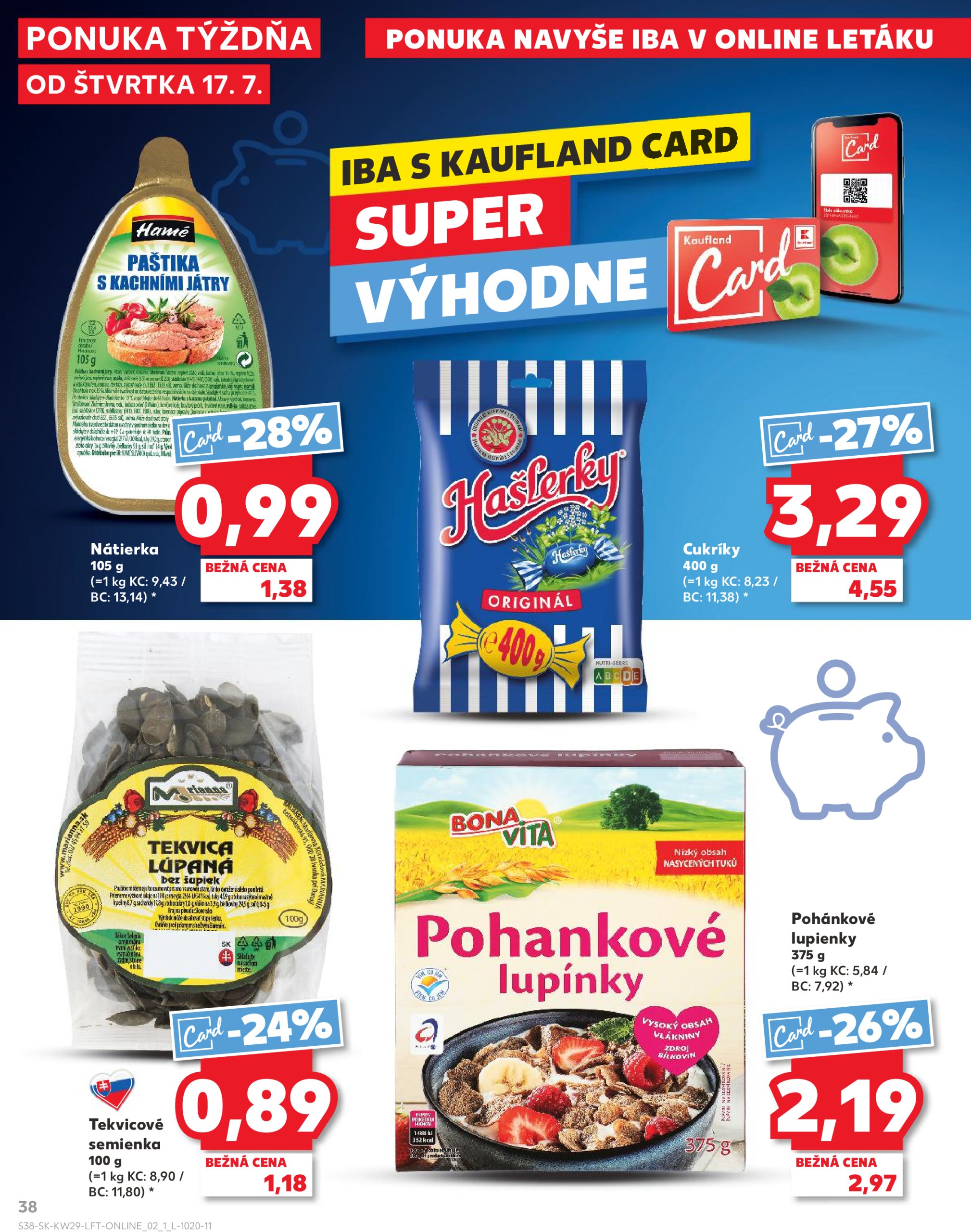 kaufland - Leták Kaufland platný od 17.07. do 23.07. - page: 38 kaufland - Leták Kaufland platný od 17.07. do 23.07. - page: 38