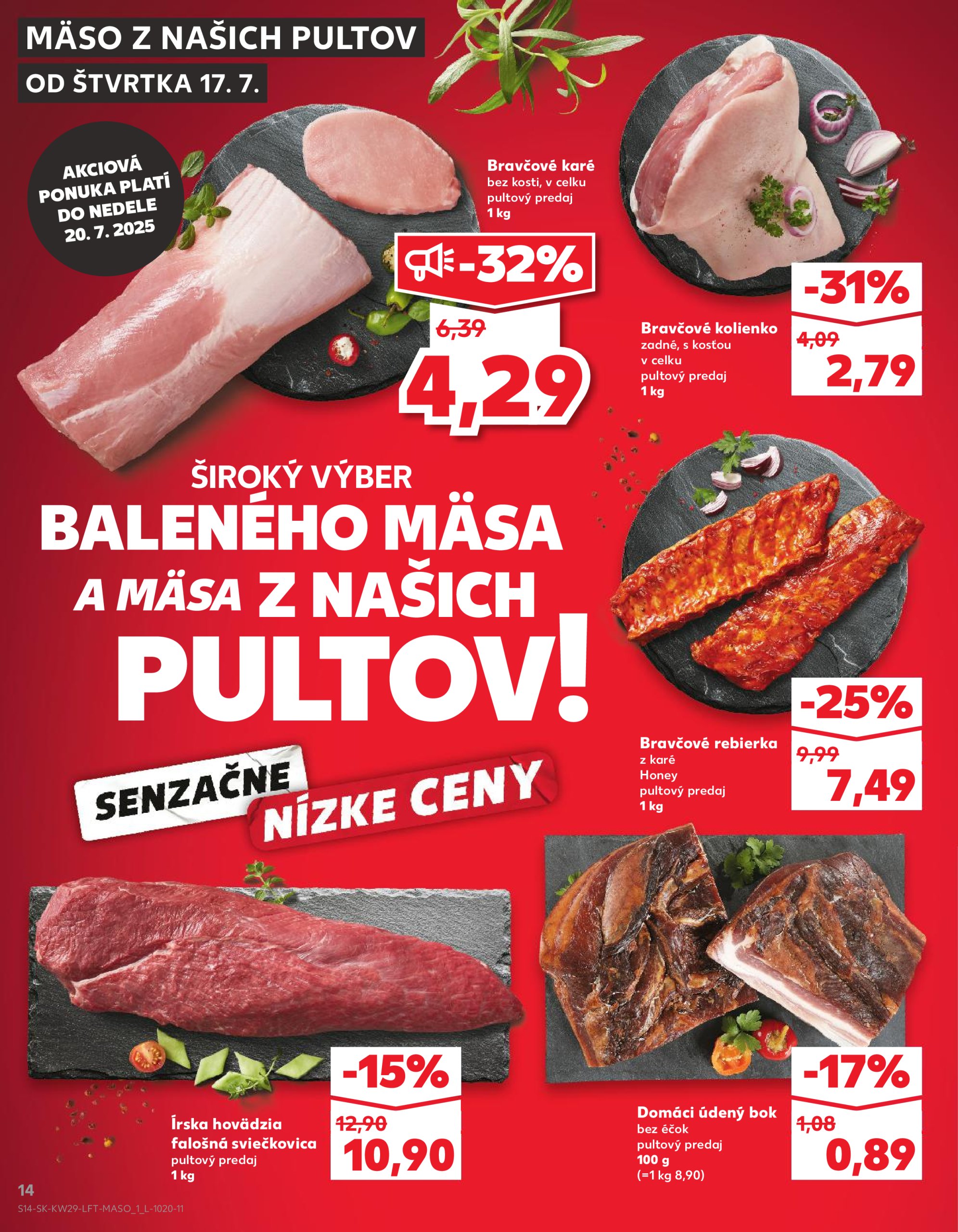 kaufland - Leták Kaufland platný od 17.07. do 23.07. - page: 14 kaufland - Leták Kaufland platný od 17.07. do 23.07. - page: 14