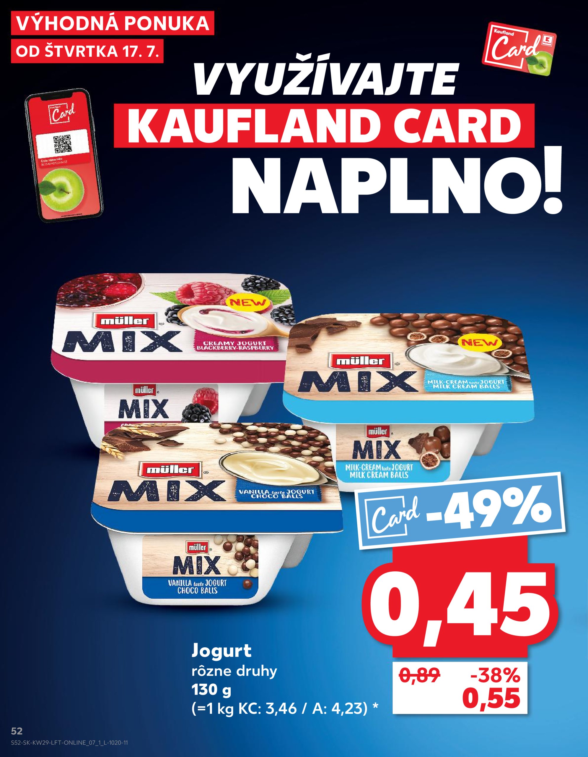kaufland - Leták Kaufland platný od 17.07. do 23.07. - page: 52 kaufland - Leták Kaufland platný od 17.07. do 23.07. - page: 52