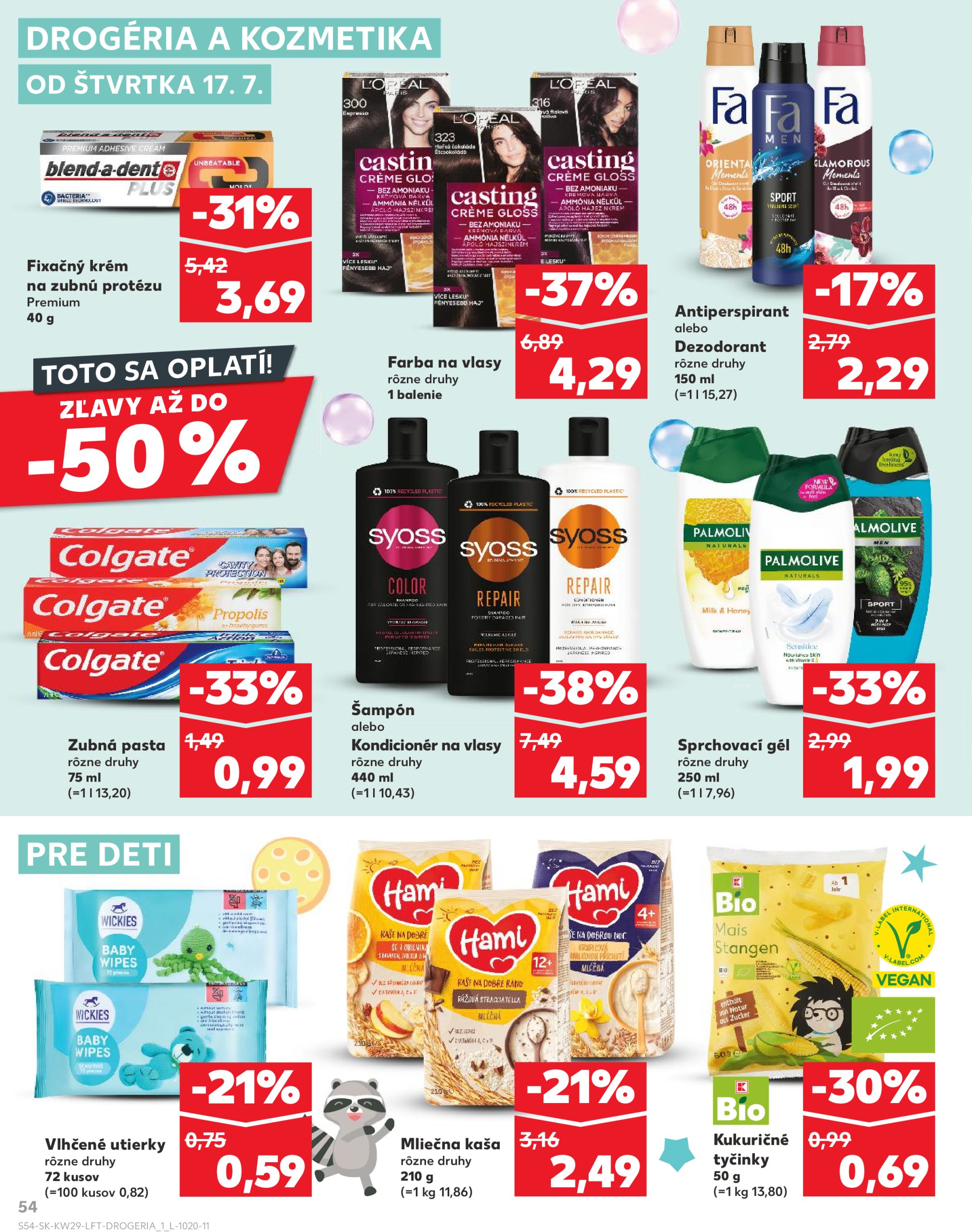 kaufland - Leták Kaufland platný od 17.07. do 23.07. - page: 54 kaufland - Leták Kaufland platný od 17.07. do 23.07. - page: 54