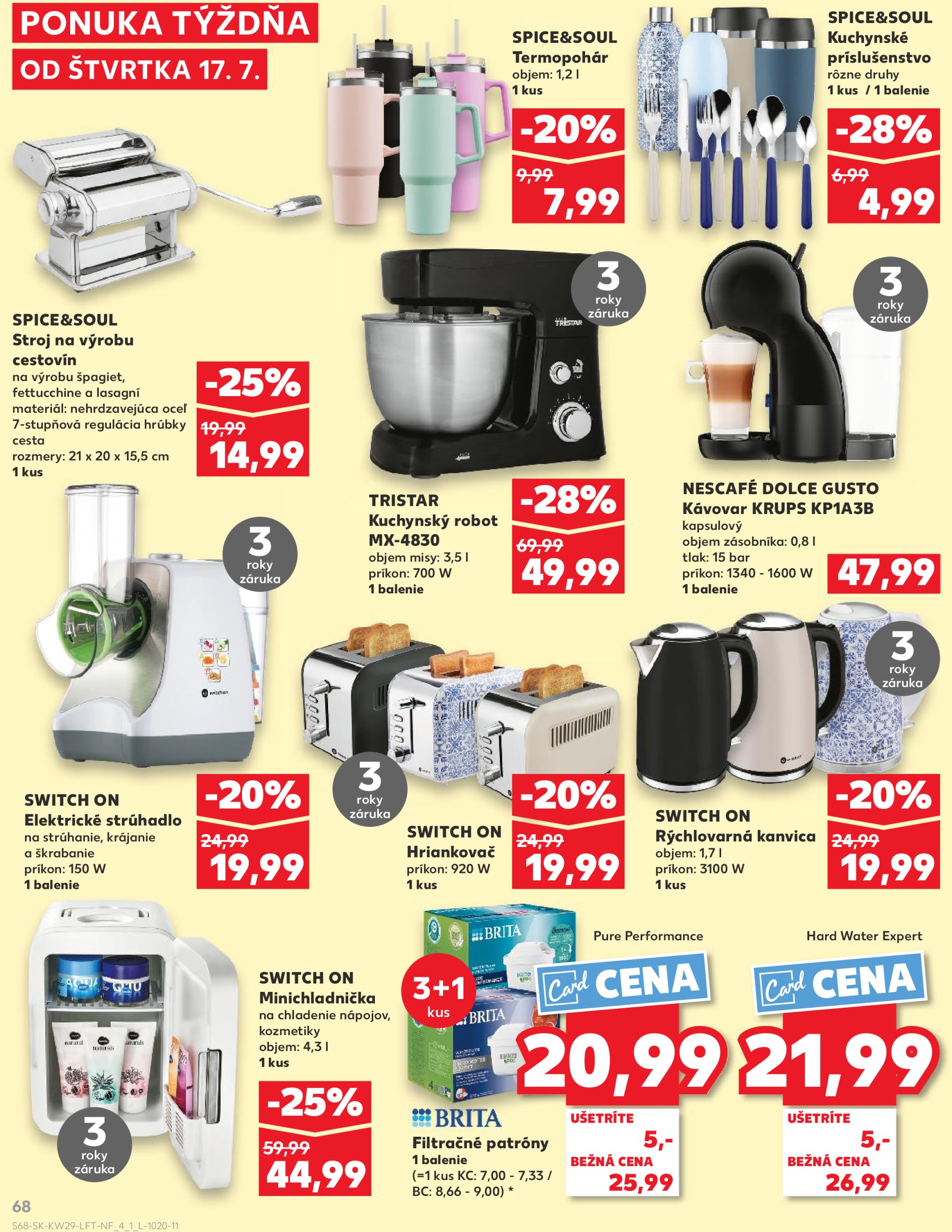 kaufland - Leták Kaufland platný od 17.07. do 23.07. - page: 68 kaufland - Leták Kaufland platný od 17.07. do 23.07. - page: 68